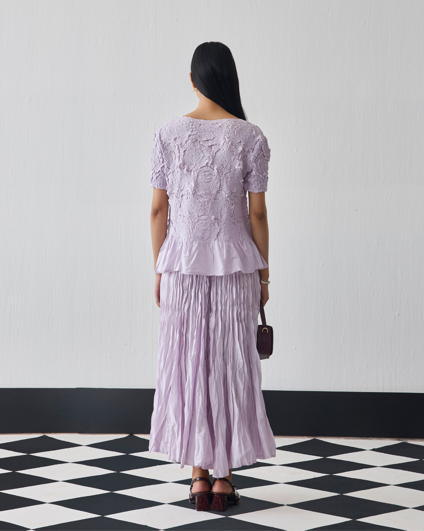 LILAC NOREN SKIRT SET