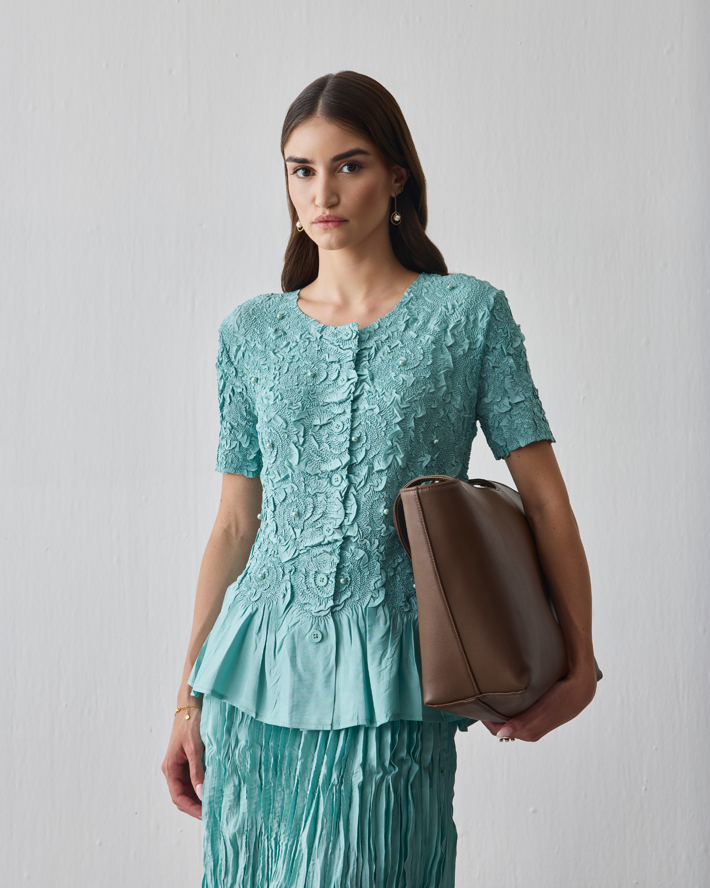 MINT GREEN NOREN SKIRT SET