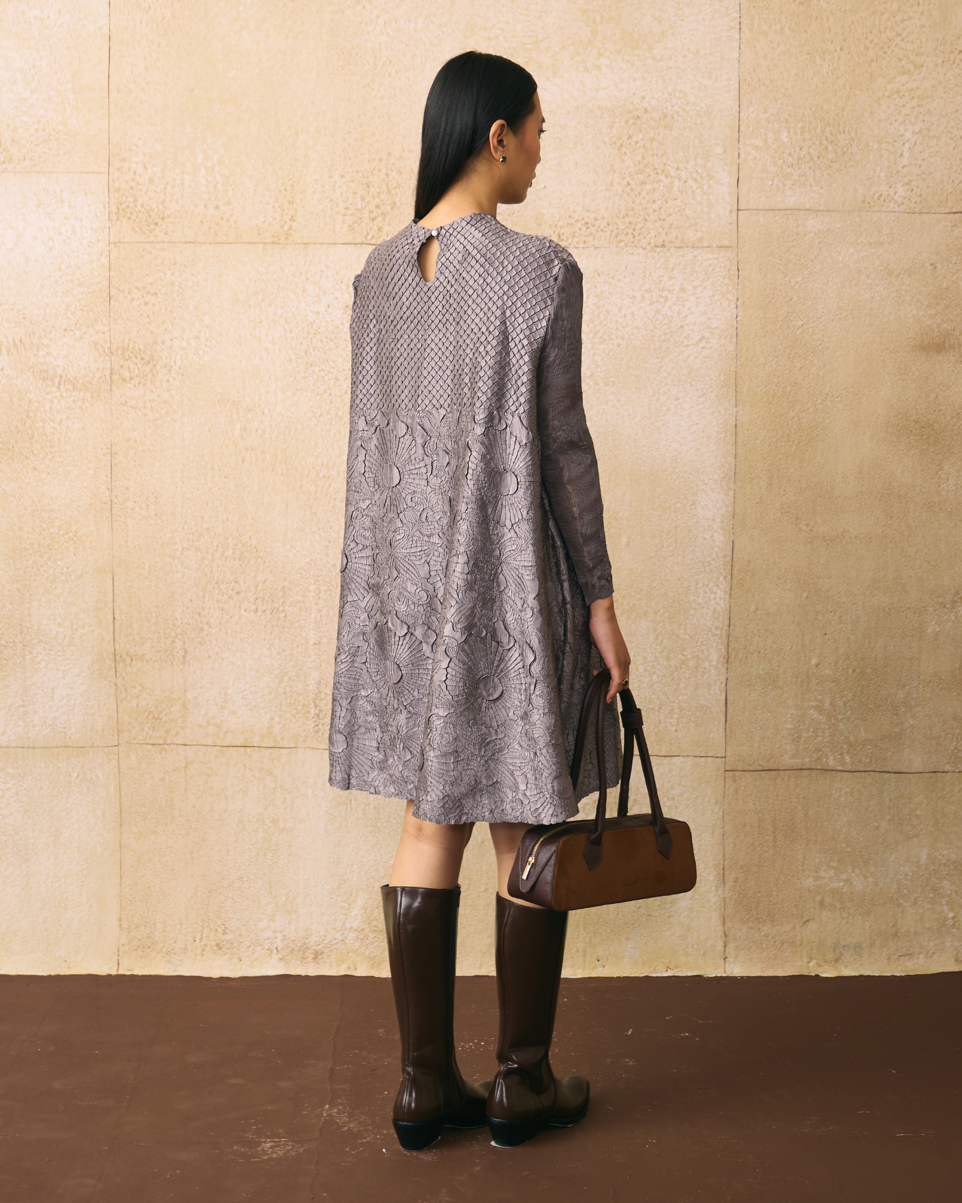 GREY VIRTUE DRESS