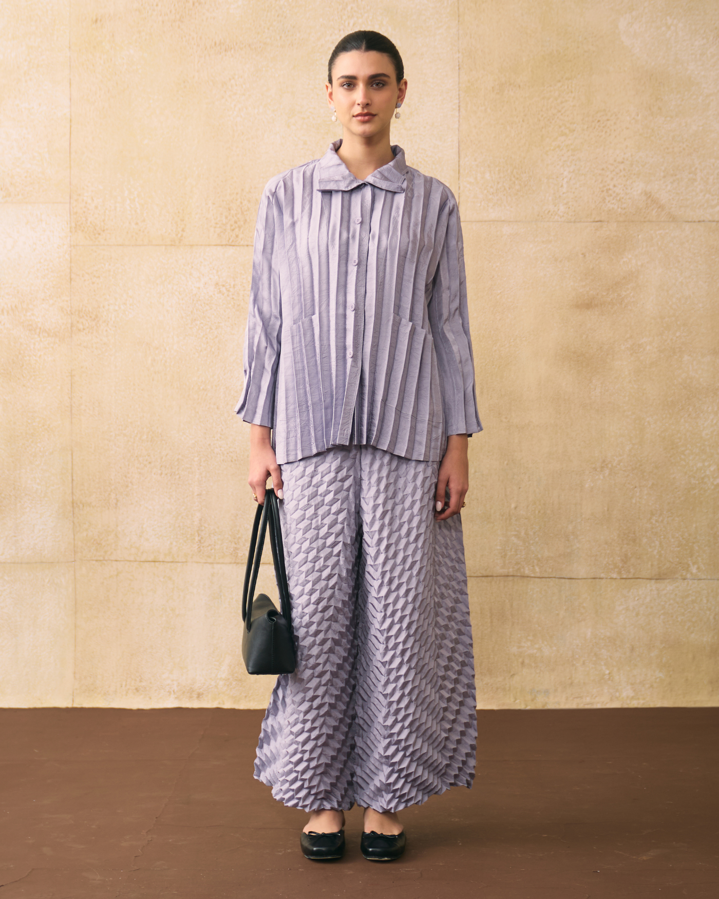 LIGHT GREY ANATONI COORD SET