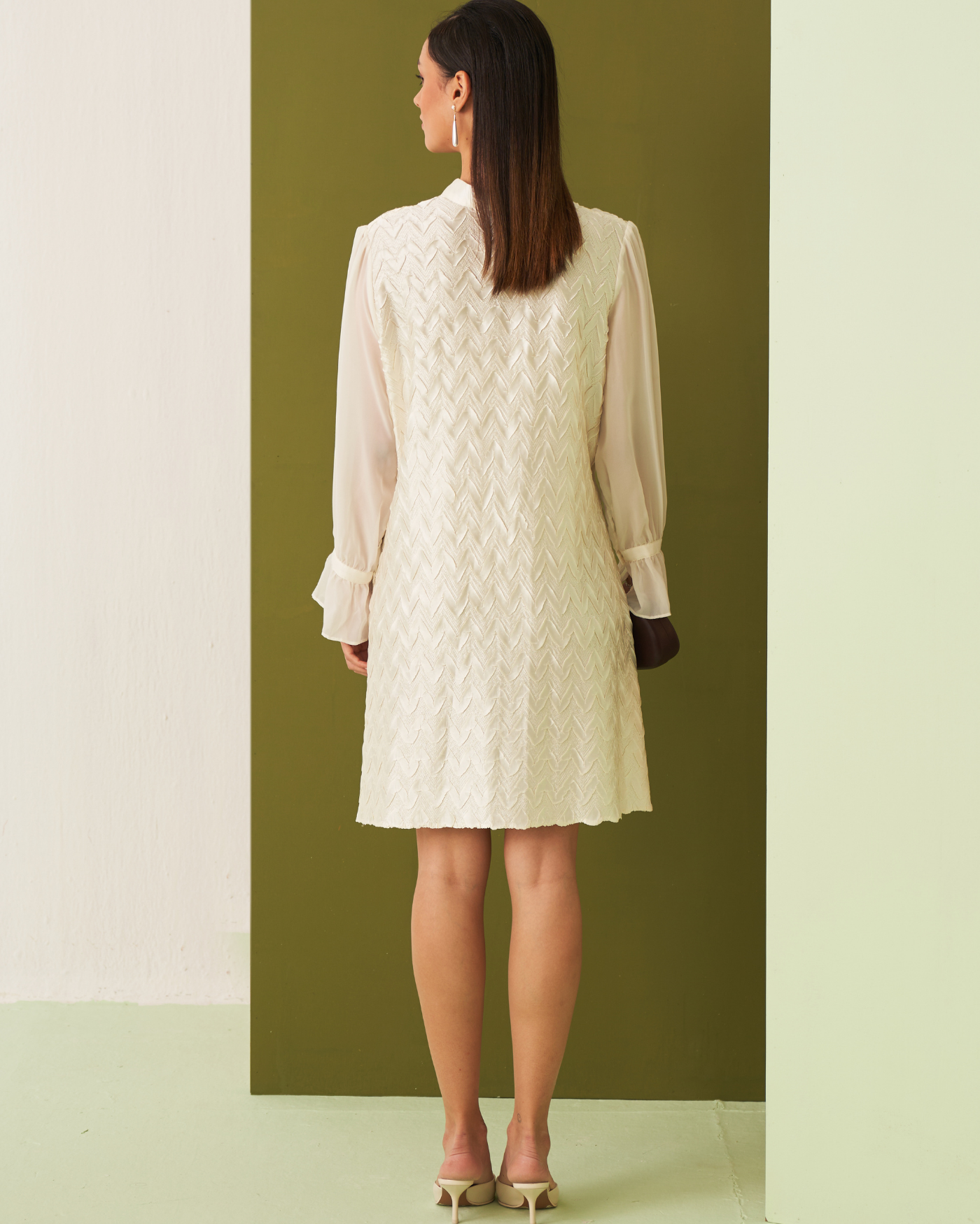 WHITE NEW HAVANA DRESS