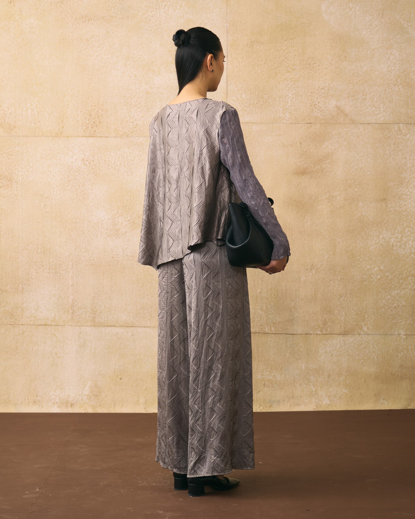 GREY ELINA COORD SET