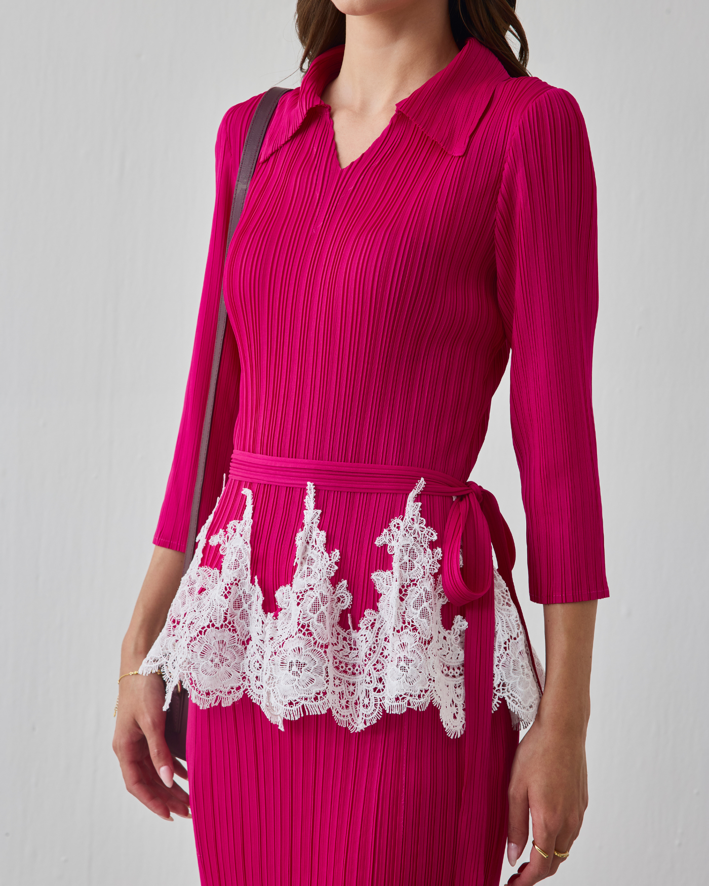 FUSCIA CARLIE SKIRT SET
