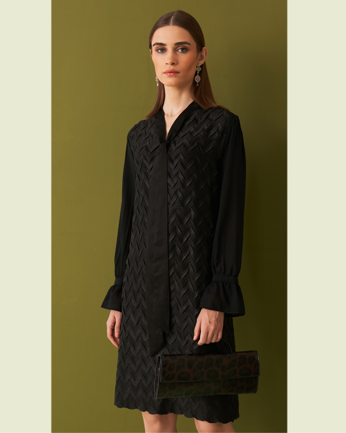 BLACK NEW HAVANA DRESS