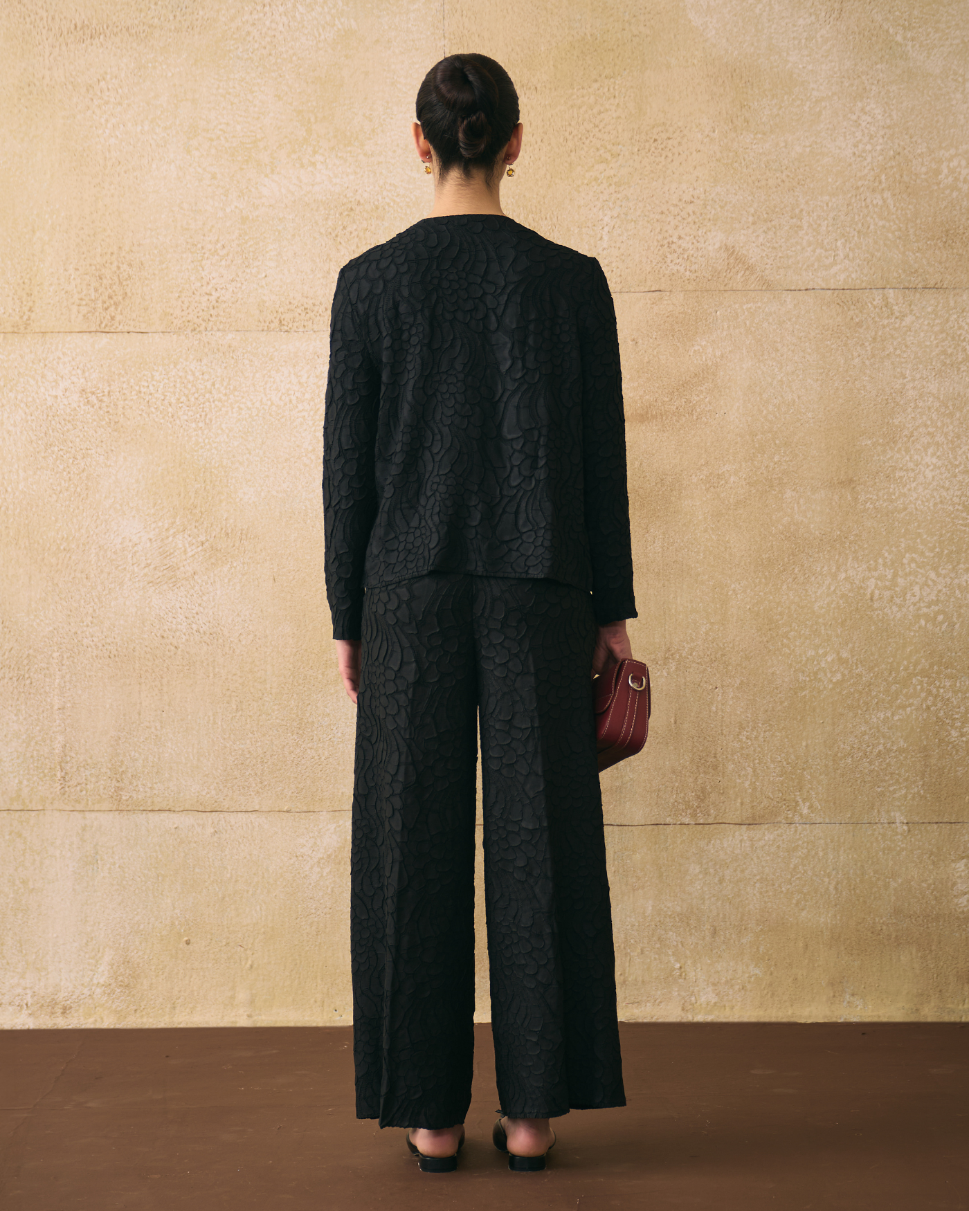 BLACK ELNIA COORD SET