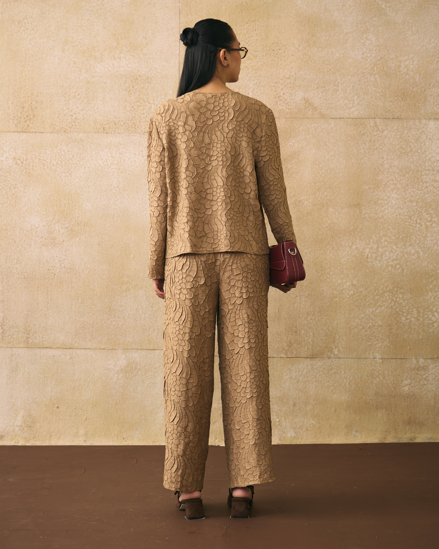 BEIGE ELNIA COORD SET