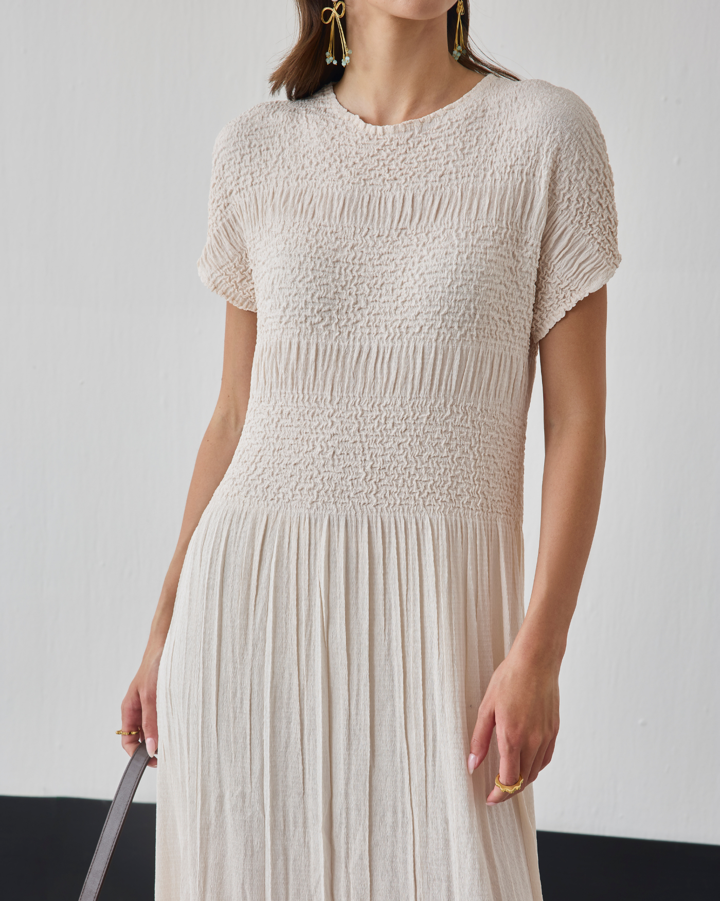 IVORY GISEL DRESS