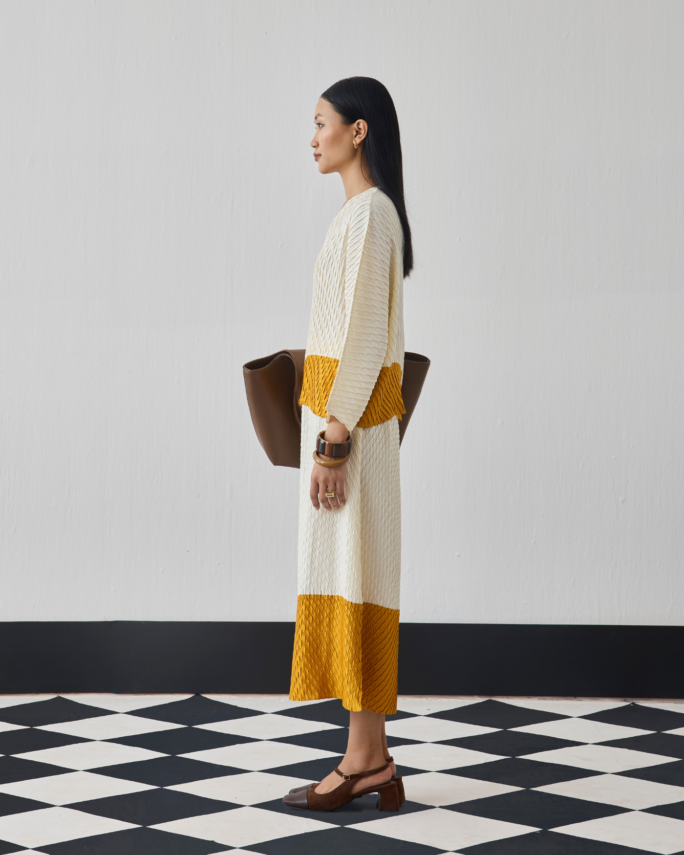 IVORY VERIA SKIRT SET