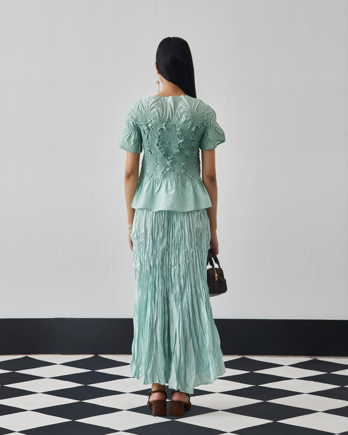 MINT GREEN CHER SKIRT SET