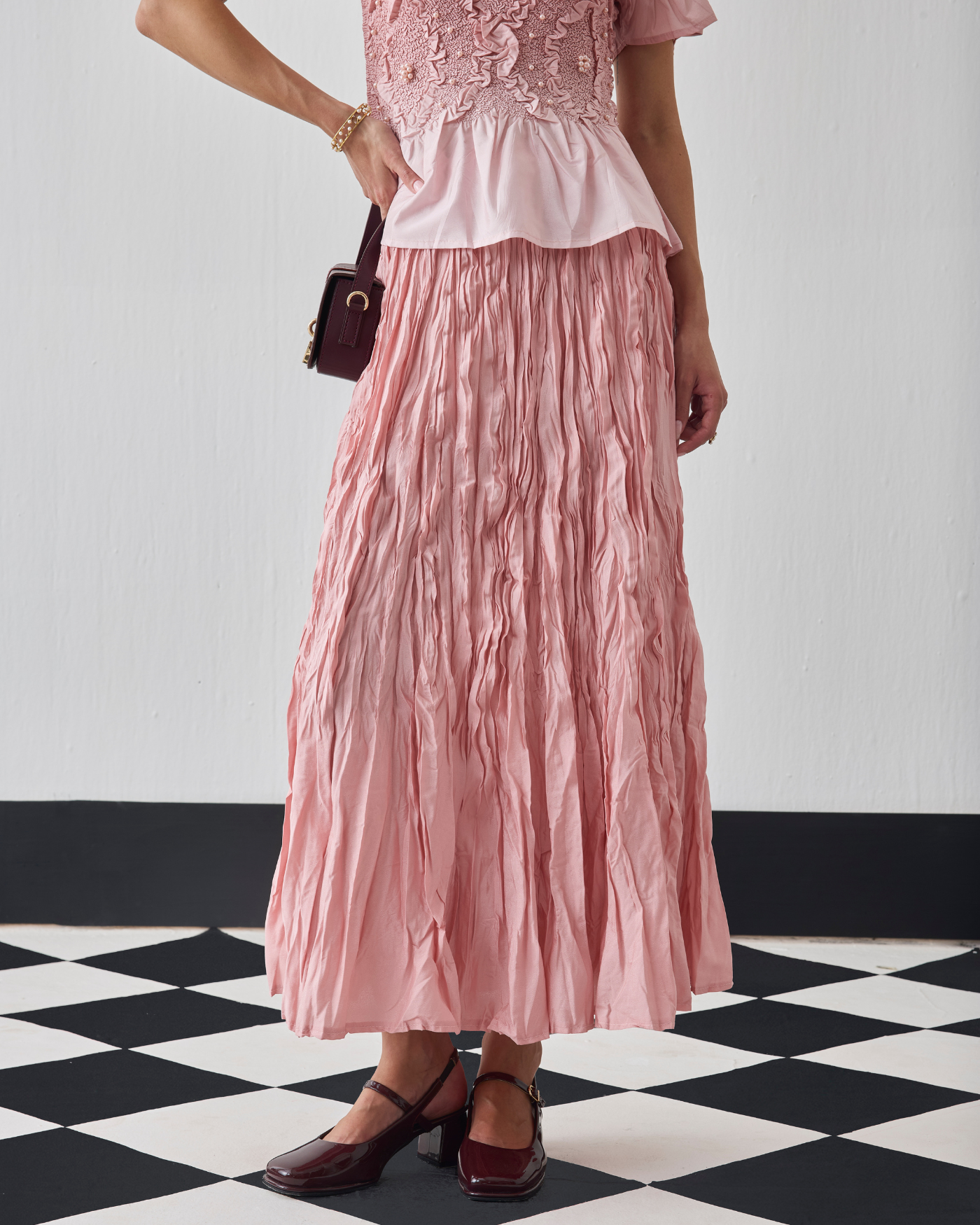 NUDE CHER SKIRT SET