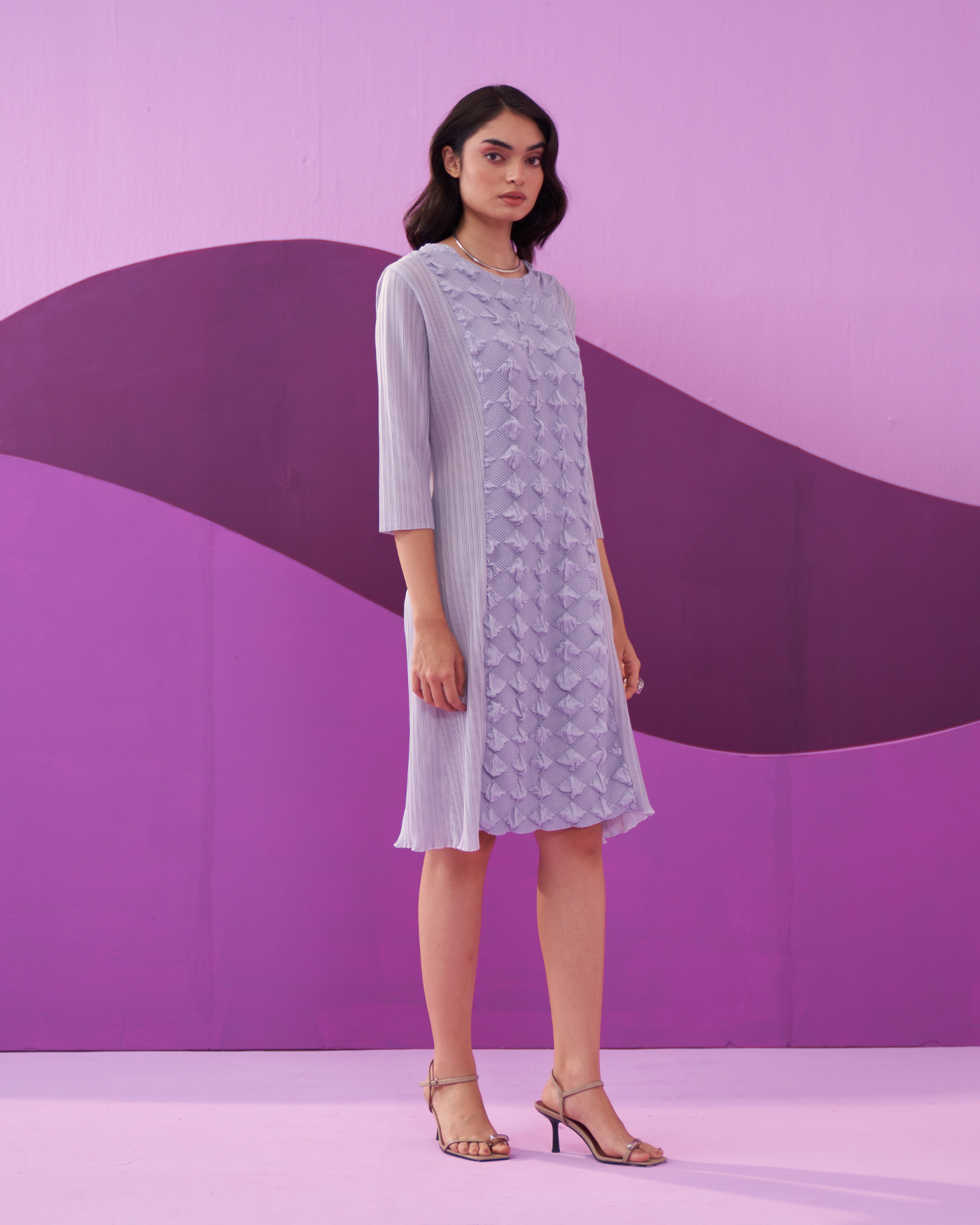 LILAC SANDIA DRESS