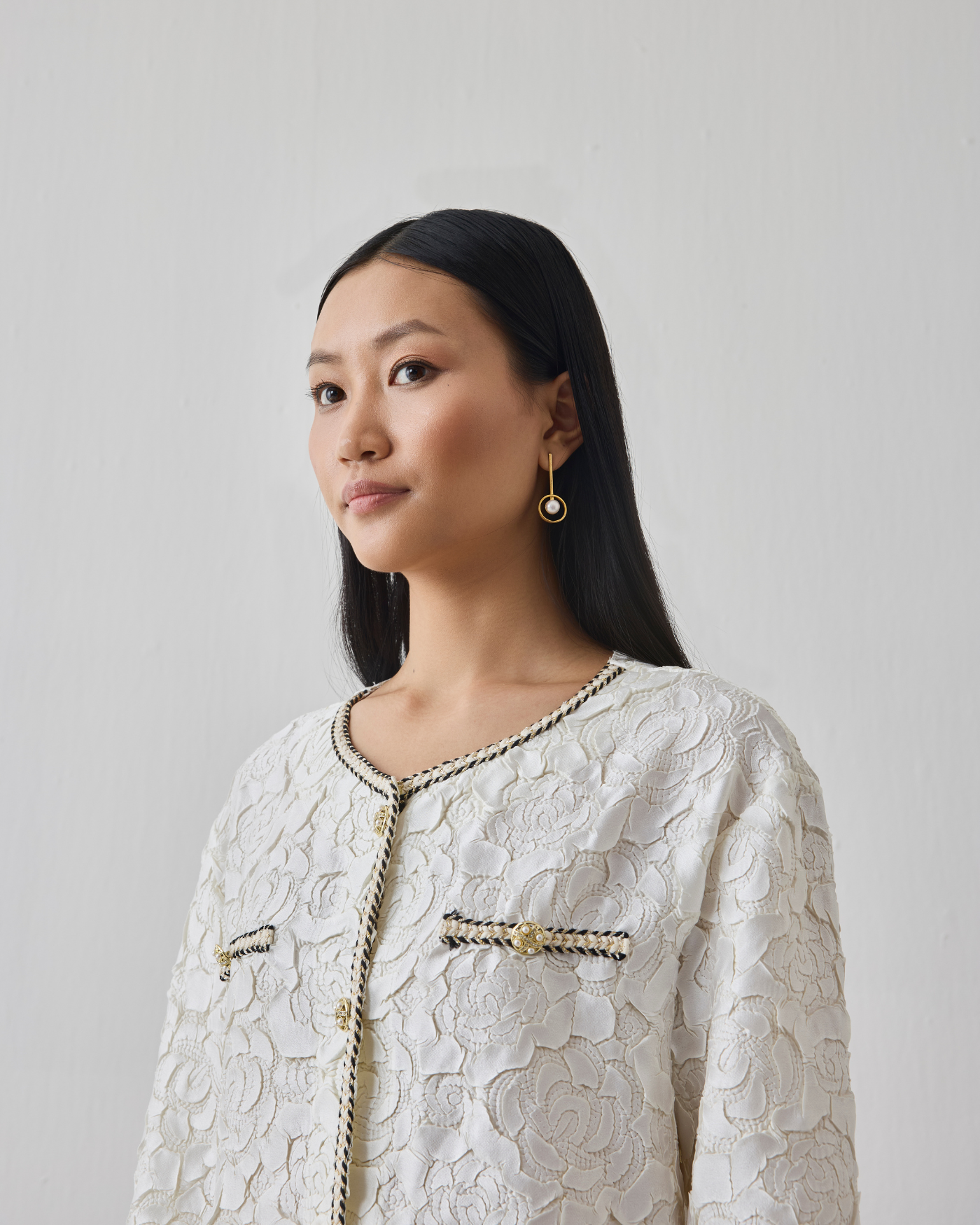 IVORY NELIA SKIRT SET