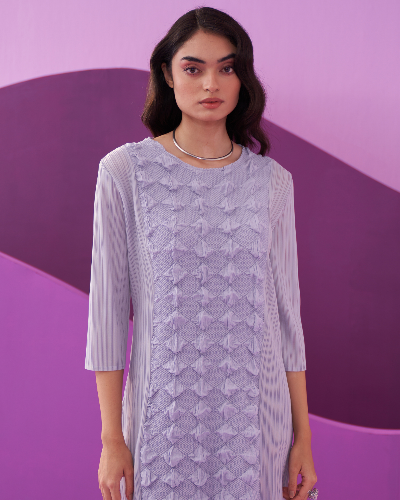 LILAC SANDIA DRESS