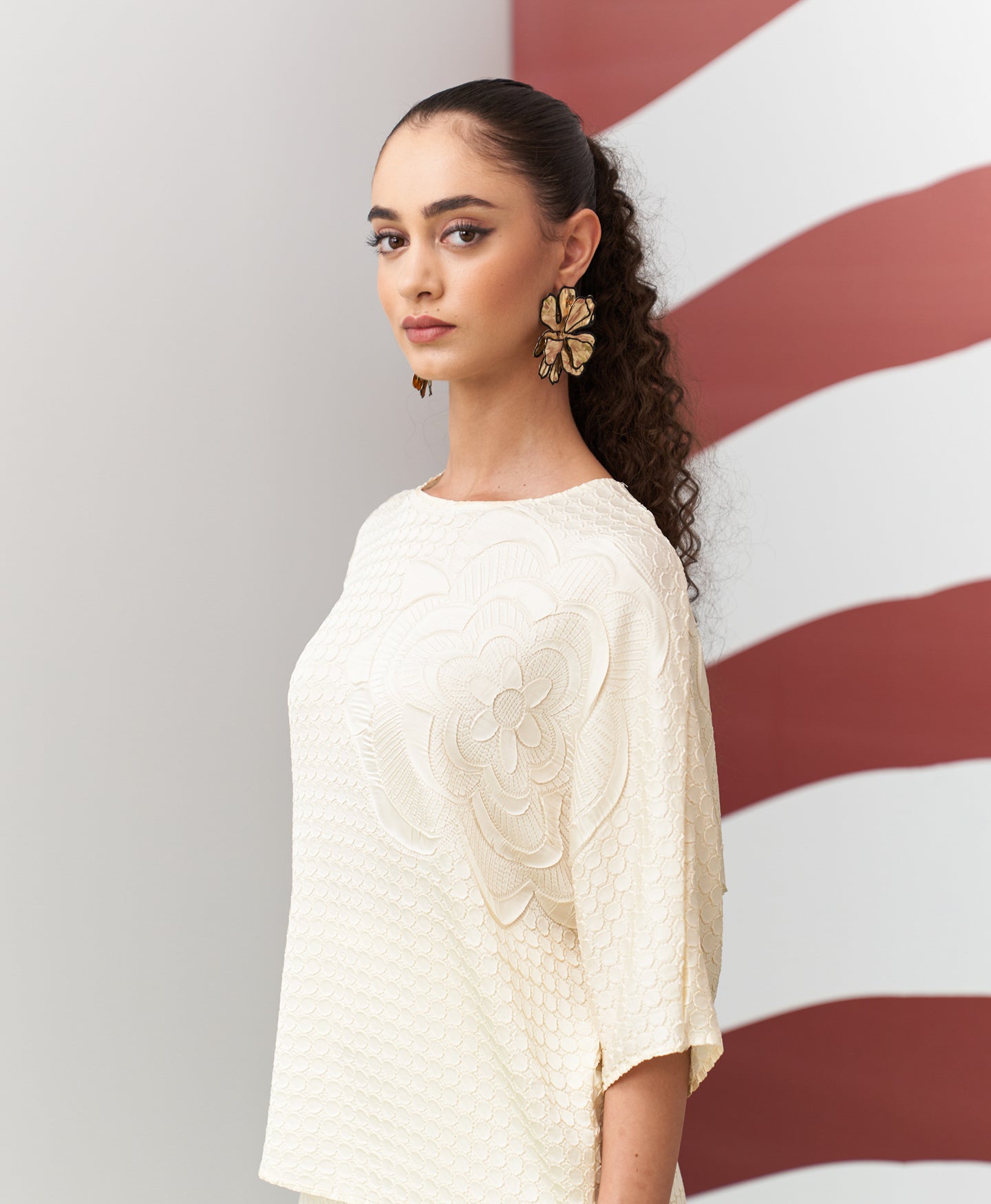 IVORY ANABEL SKIRT SET