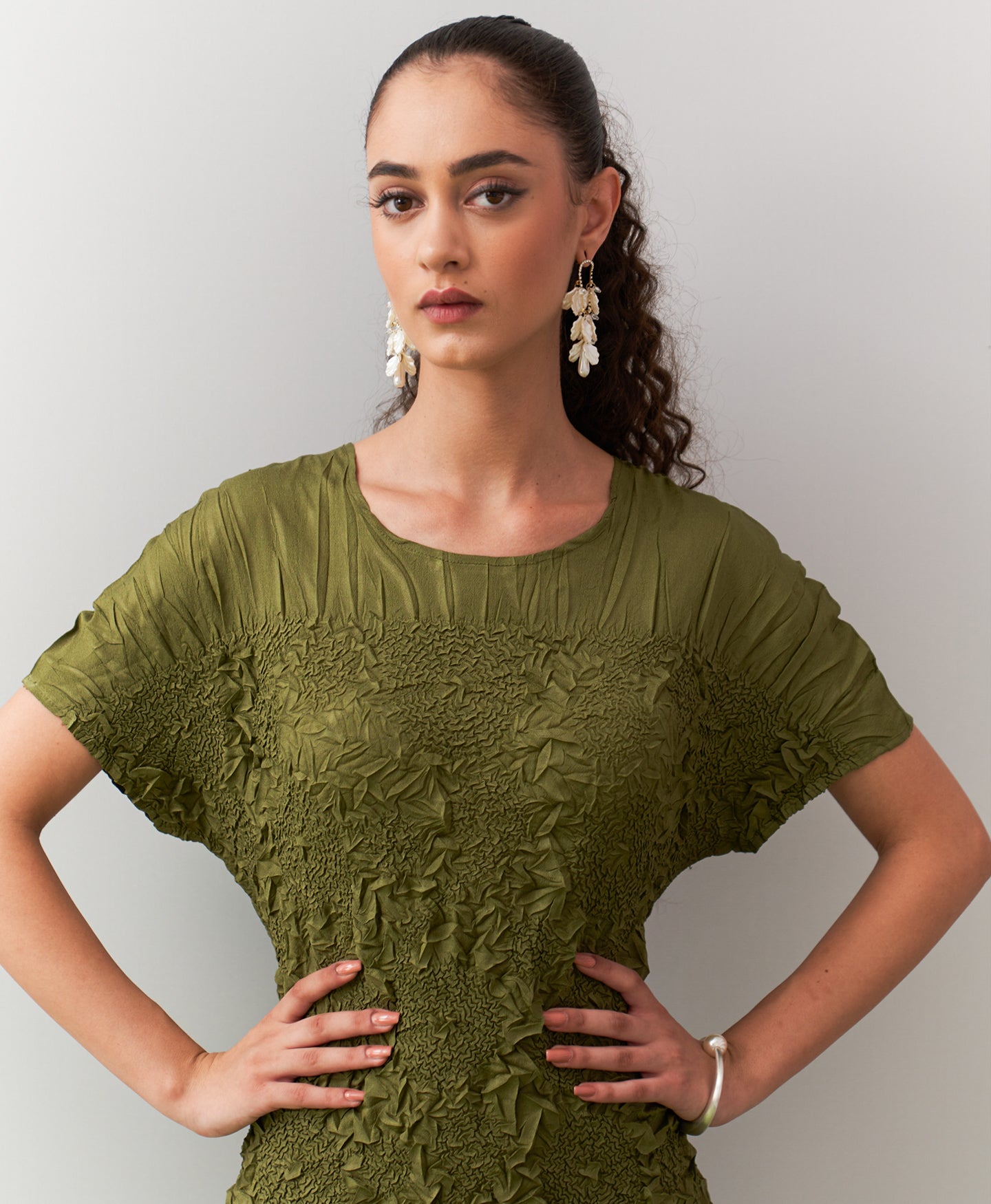 GREEN NAPORI DRESS