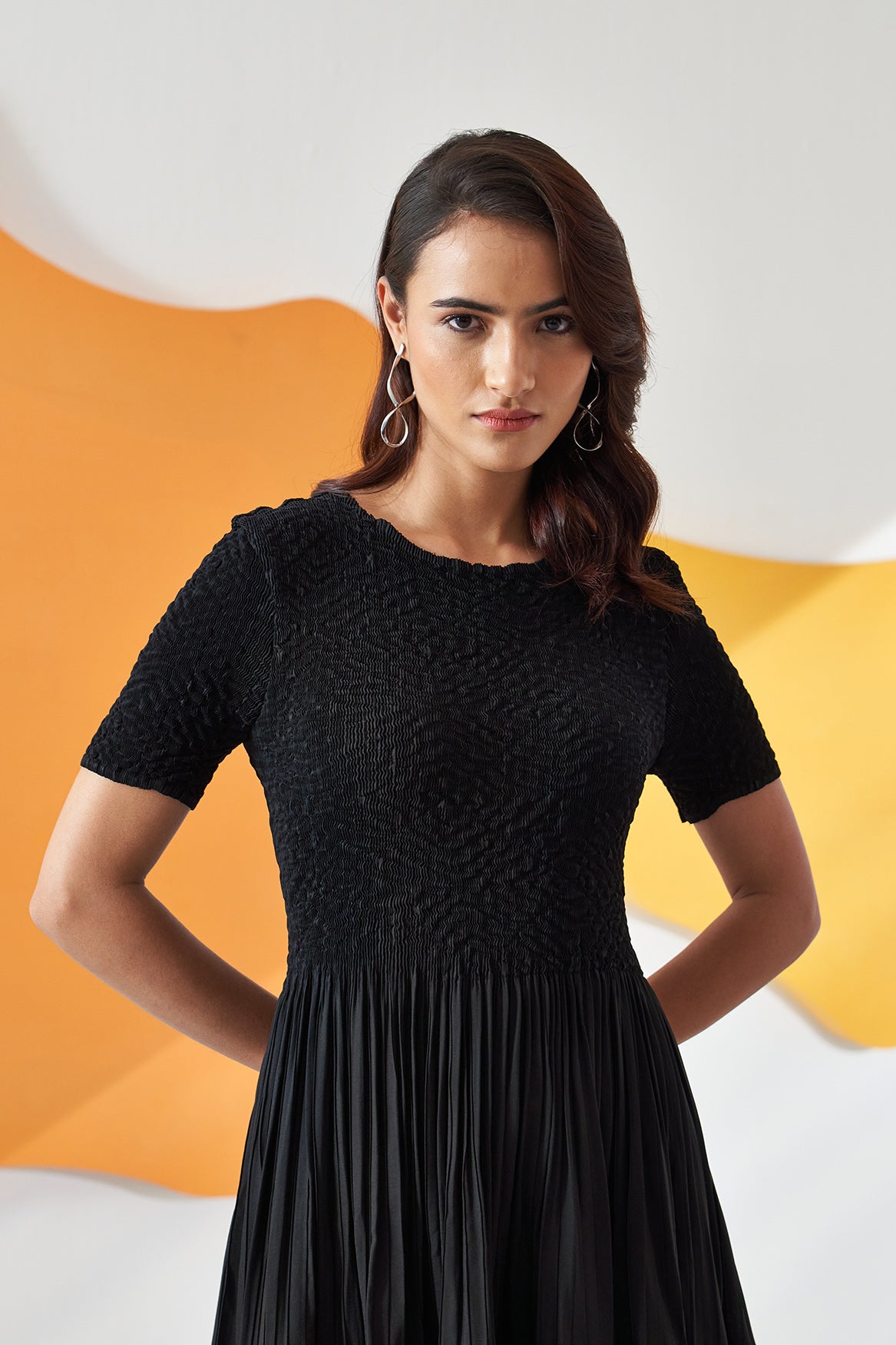 BLACK AESHA DRESS
