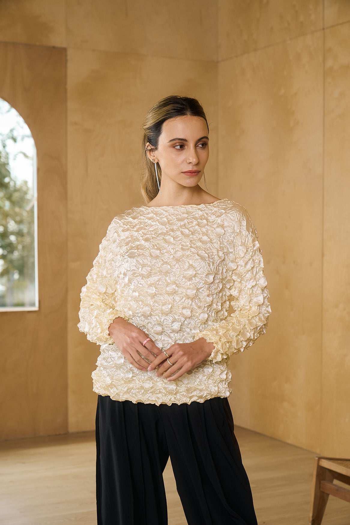 OFF WHITE HARPER TOP