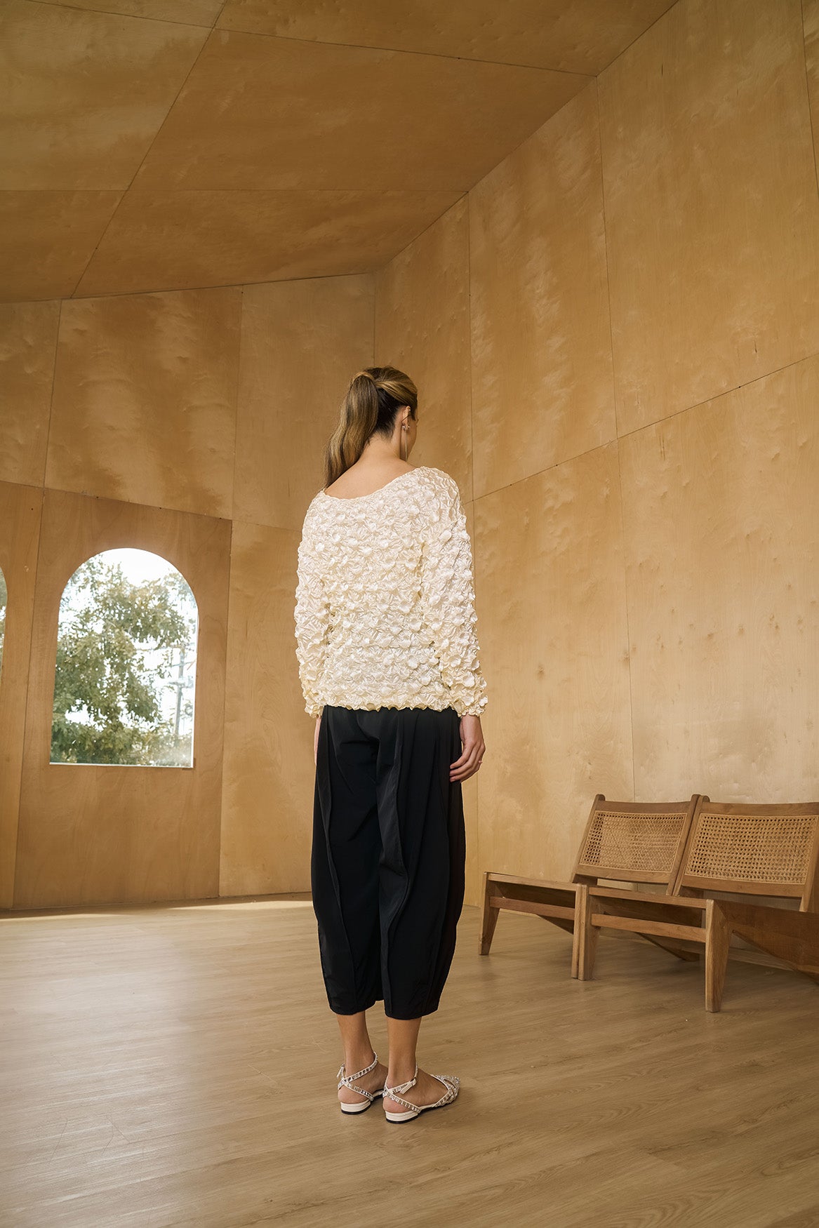 OFF WHITE HARPER TOP