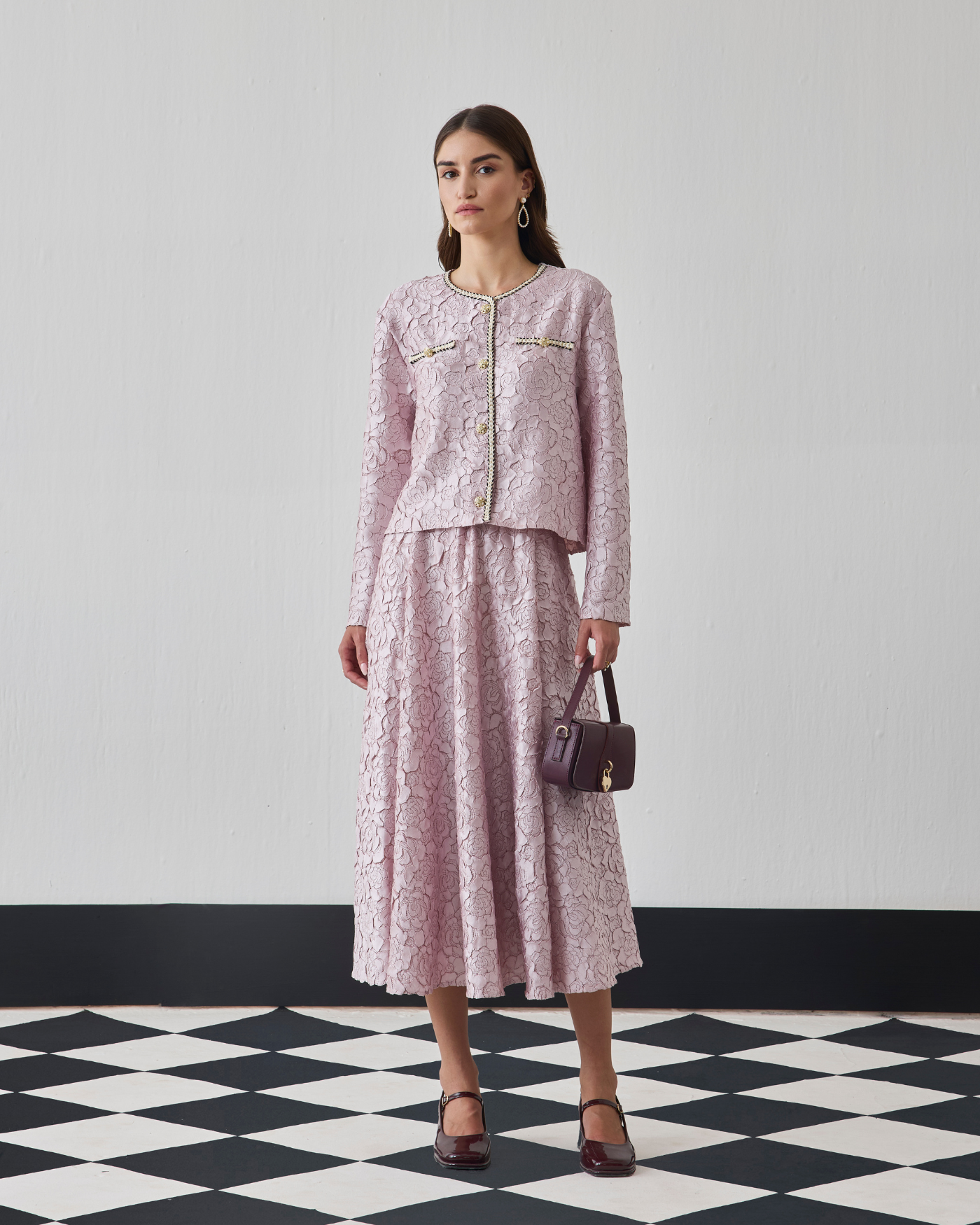 NUDE NELIA SKIRT SET