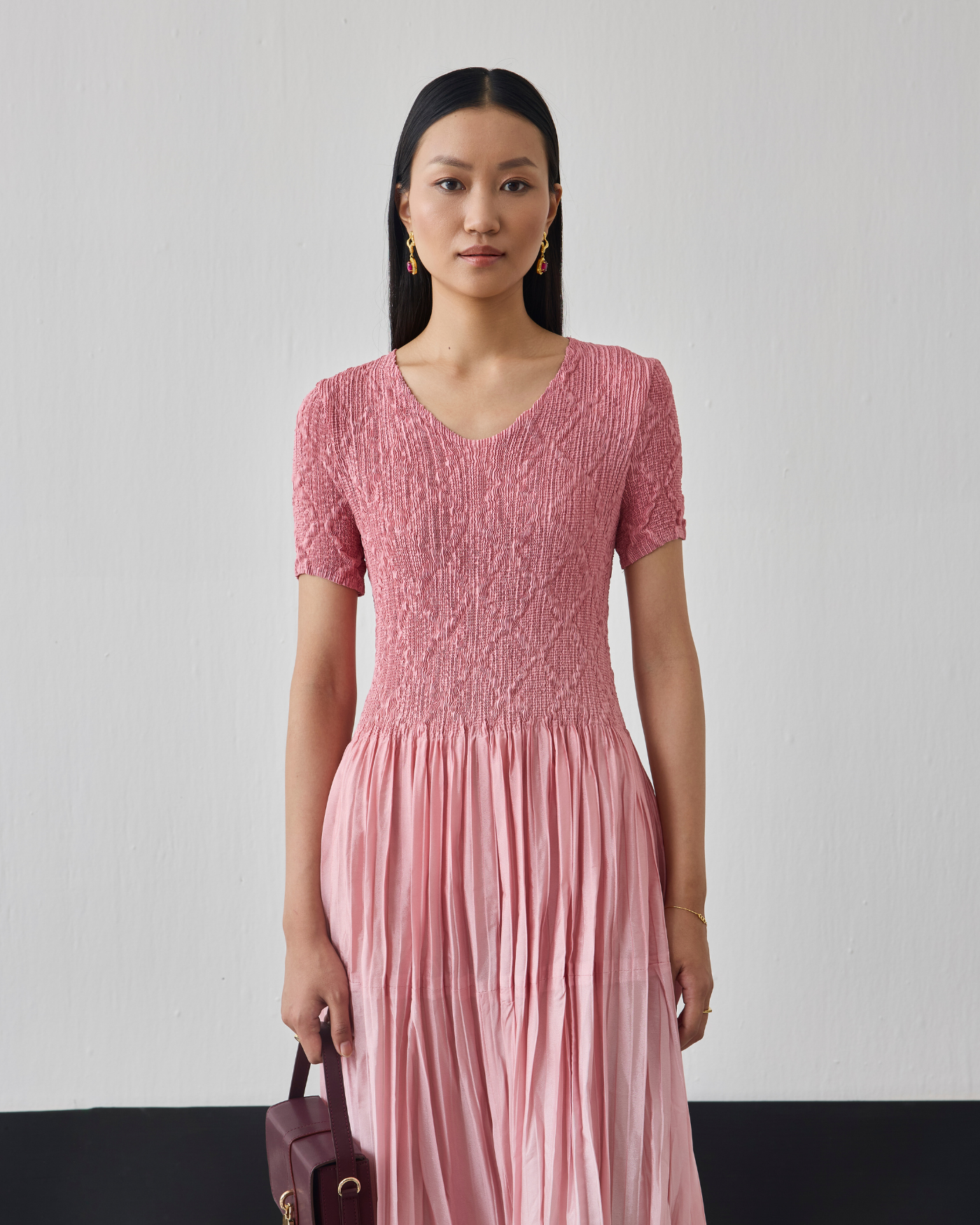 PINK ALENA DRESS