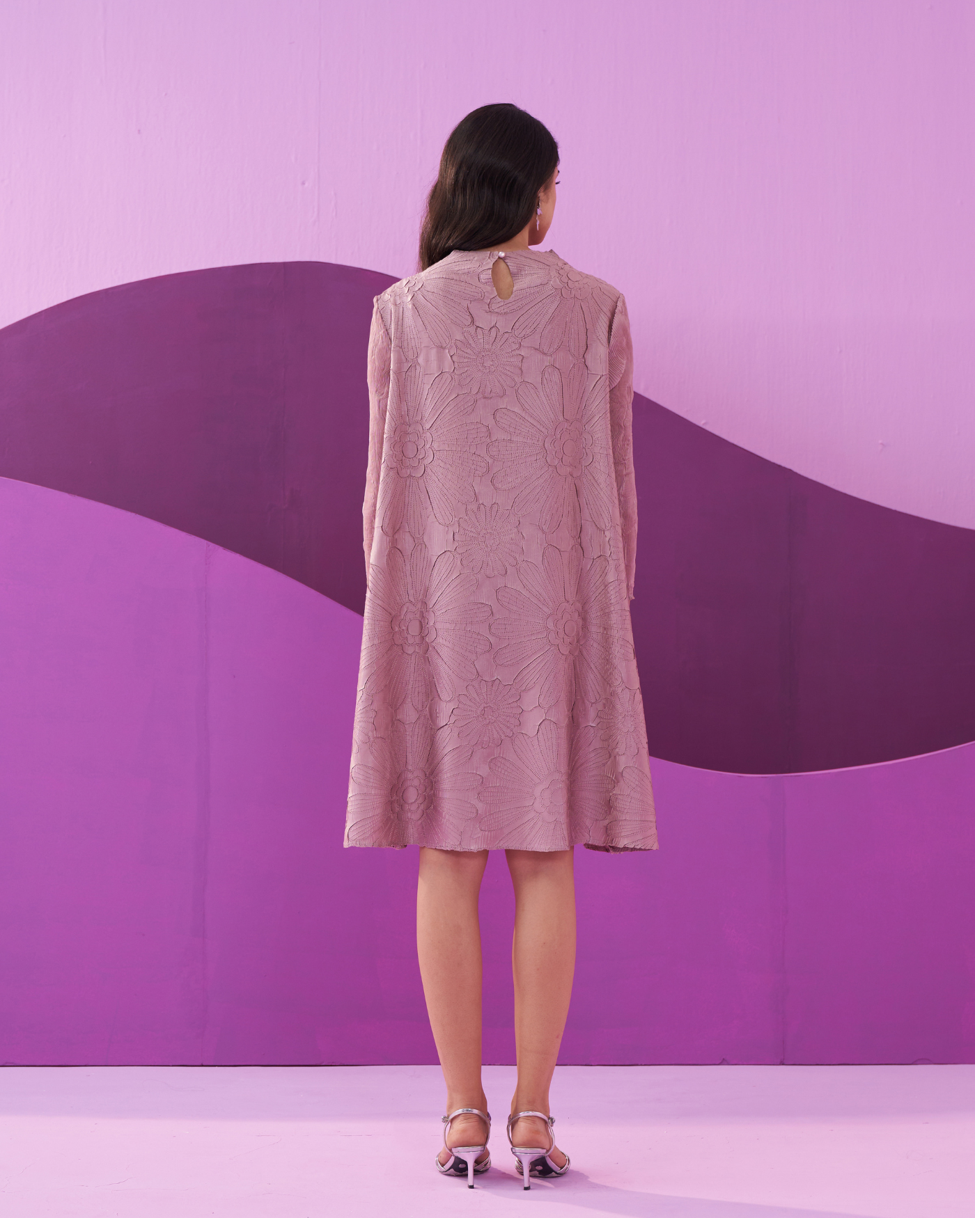MAUVE MANILA DRESS
