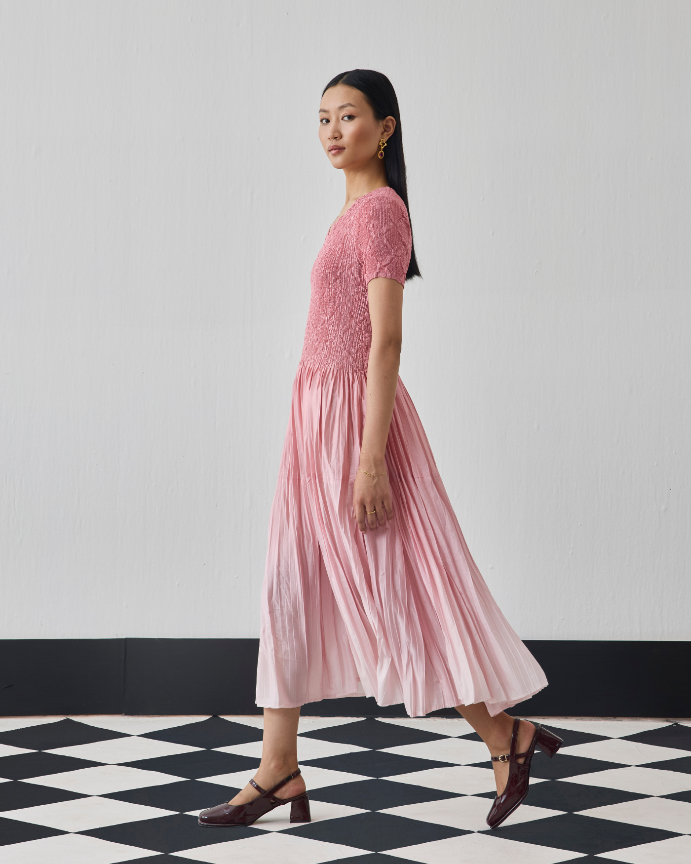 PINK ALENA DRESS