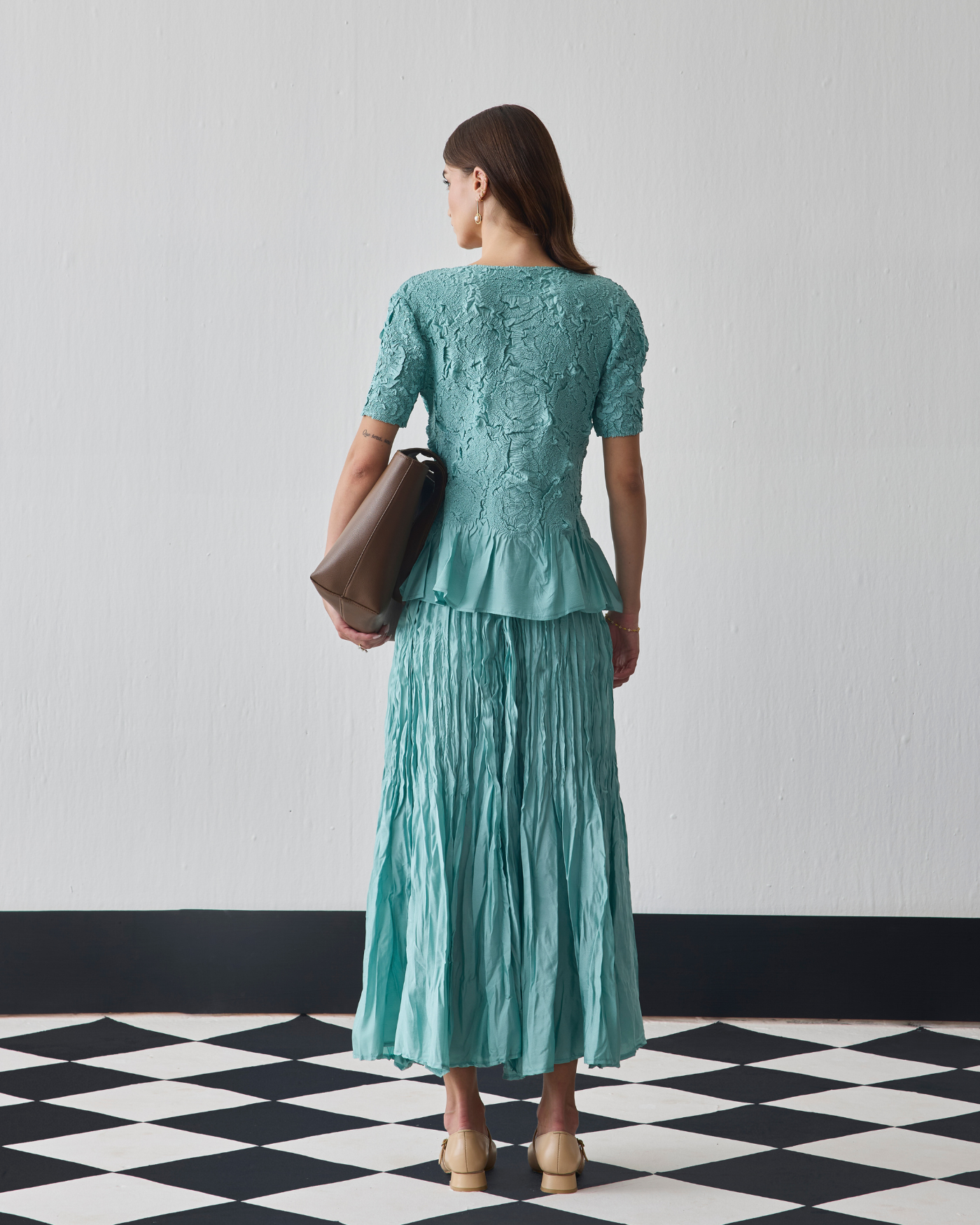 MINT GREEN NOREN SKIRT SET