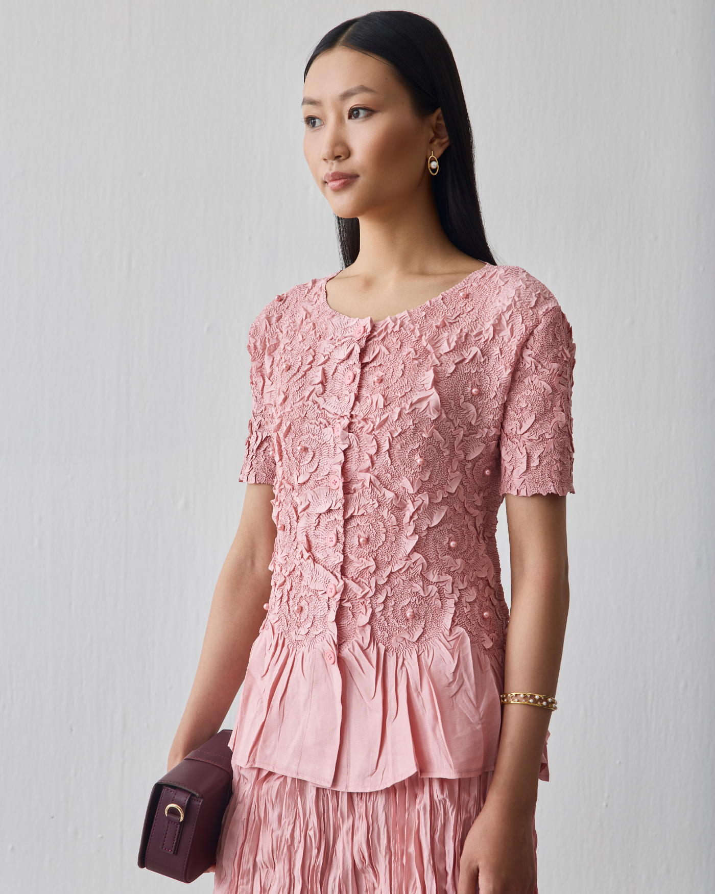 NUDE NOREN SKIRT SET