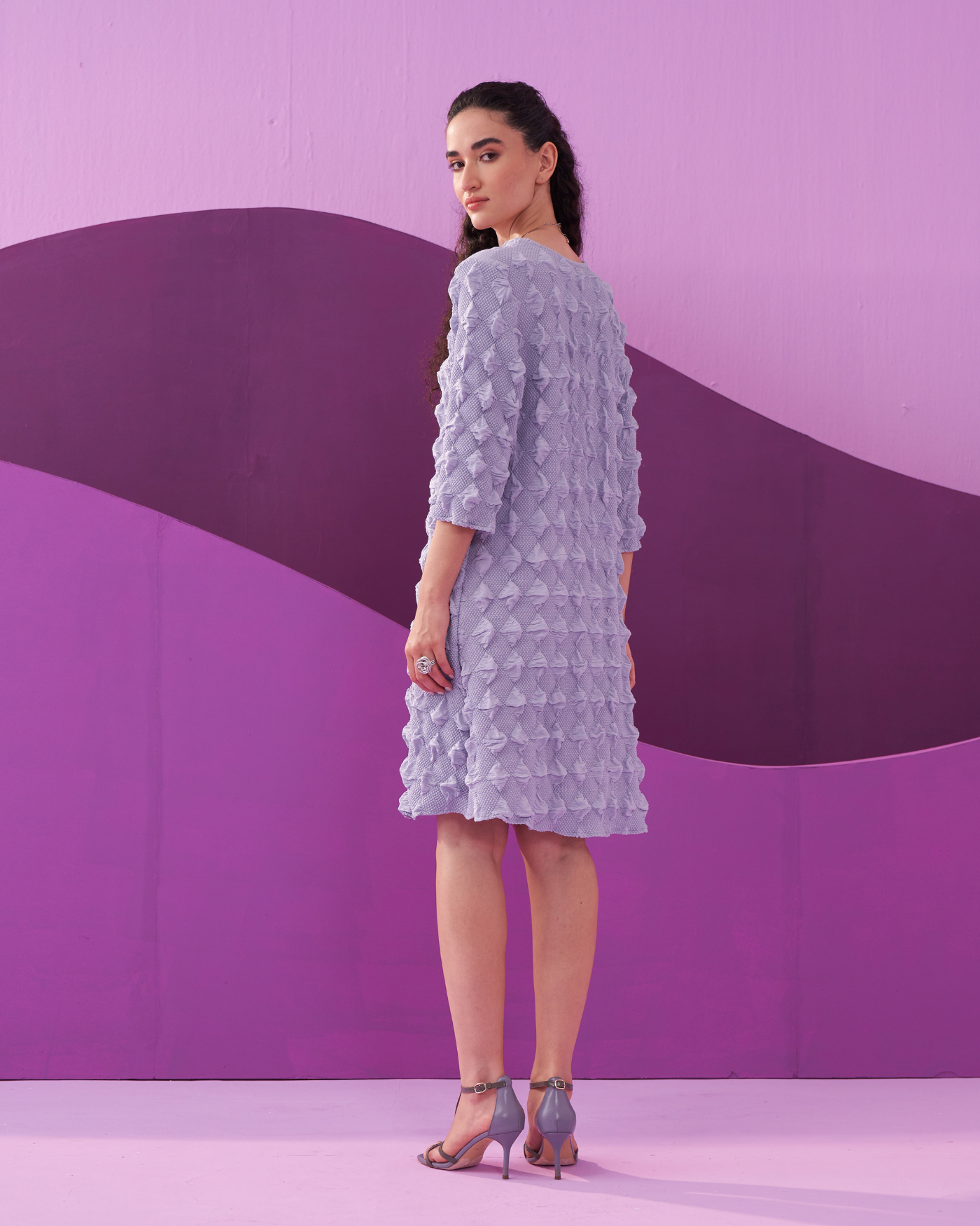LILAC CANDIA DRESS