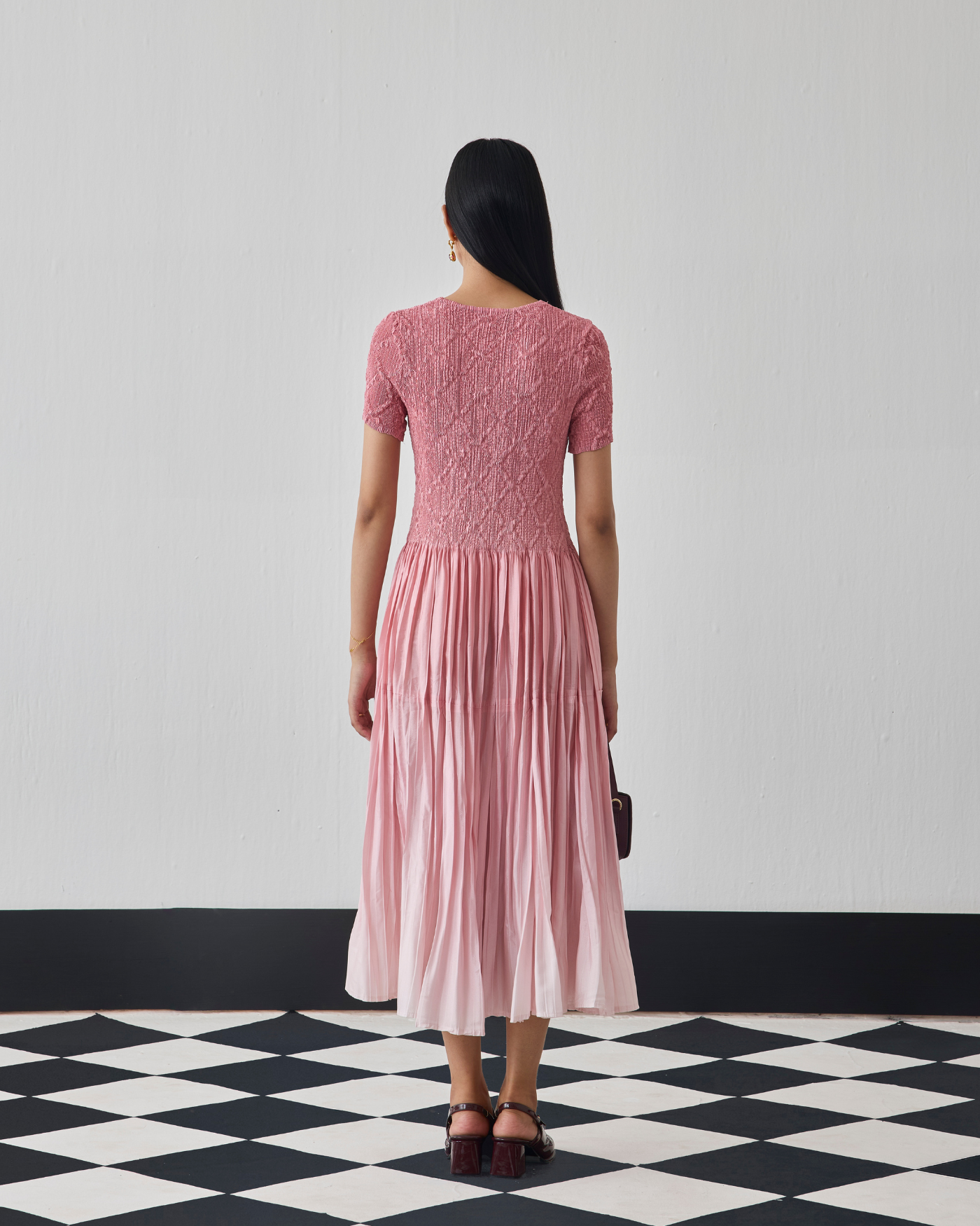 PINK ALENA DRESS