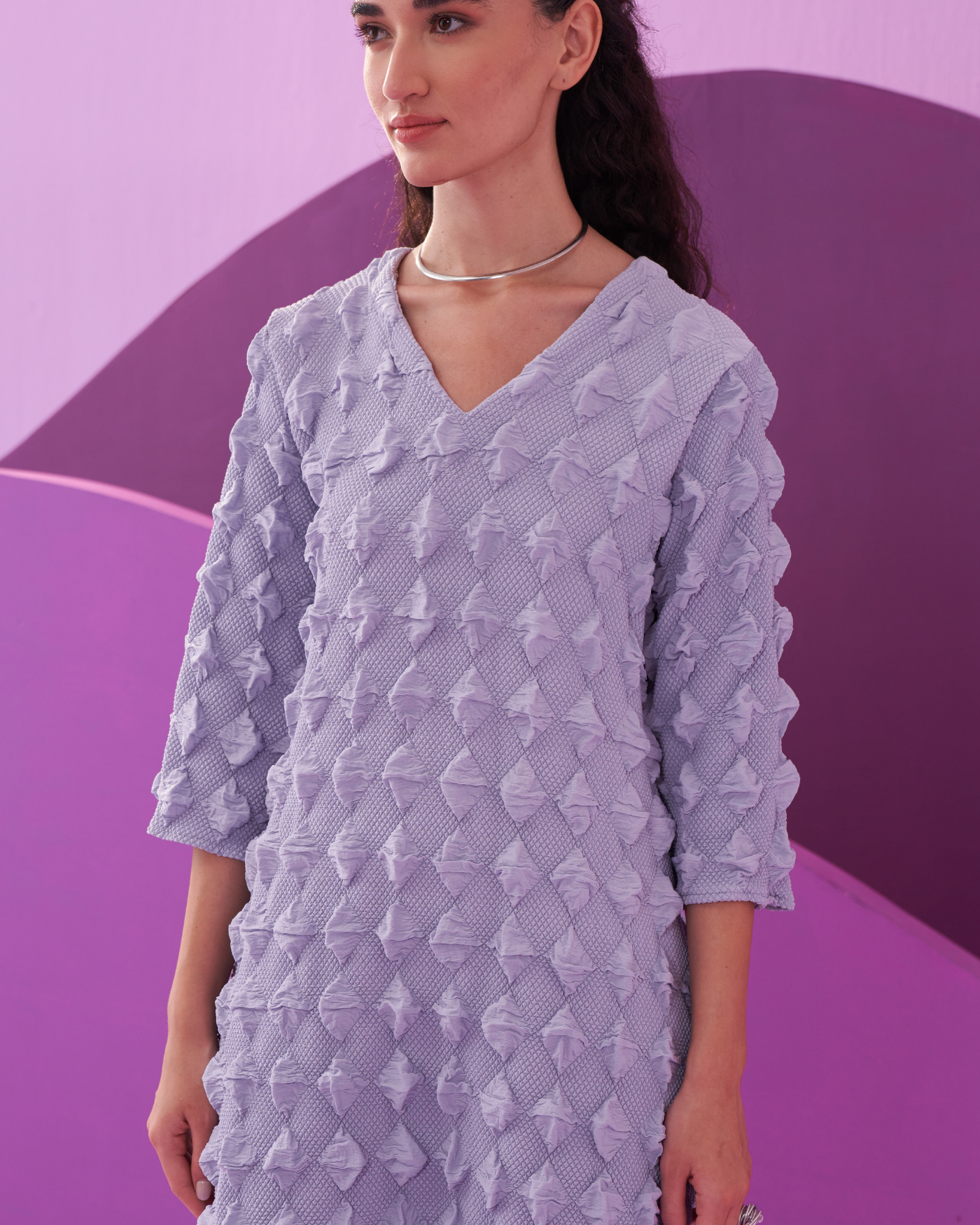 LILAC CANDIA DRESS