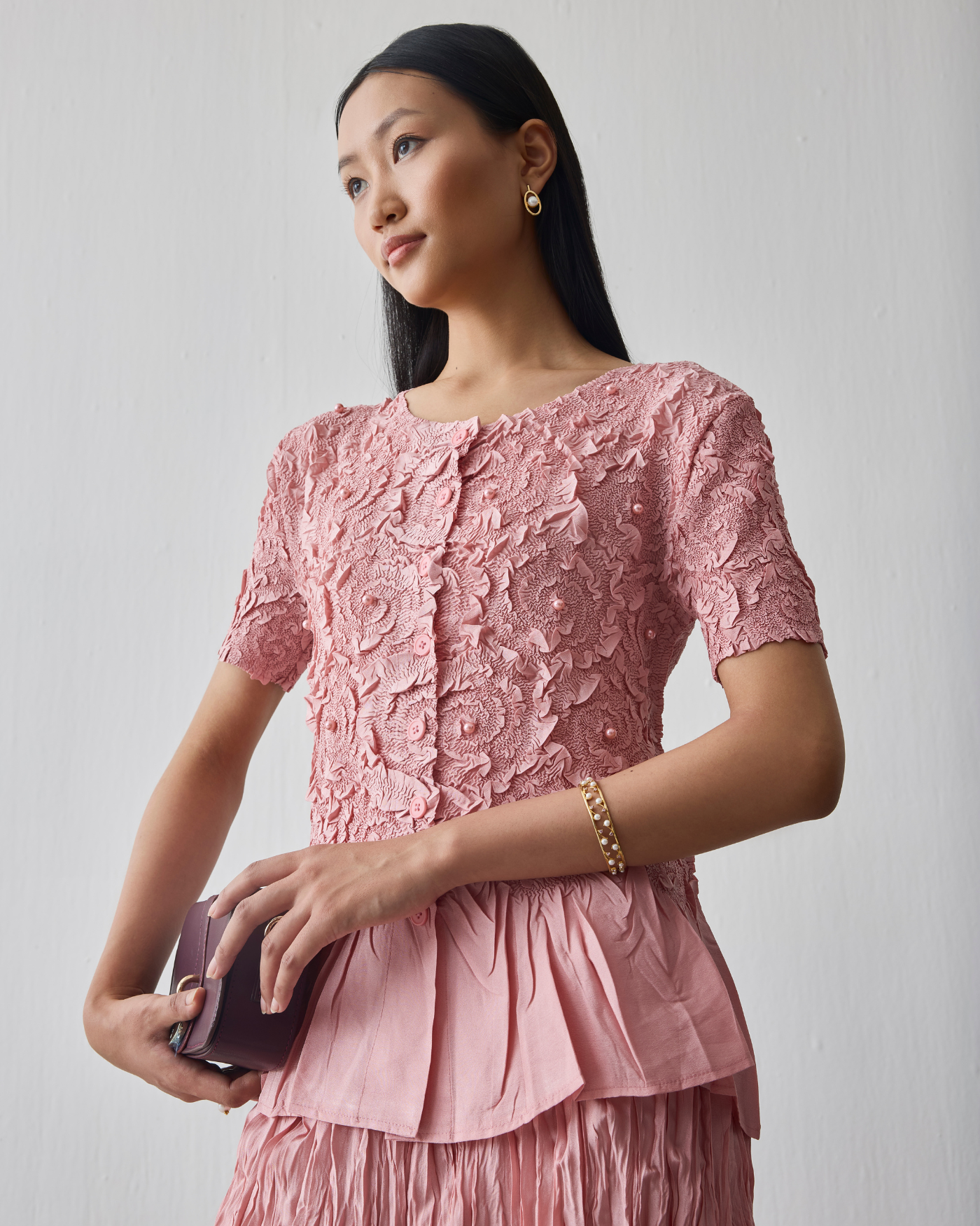 NUDE NOREN SKIRT SET