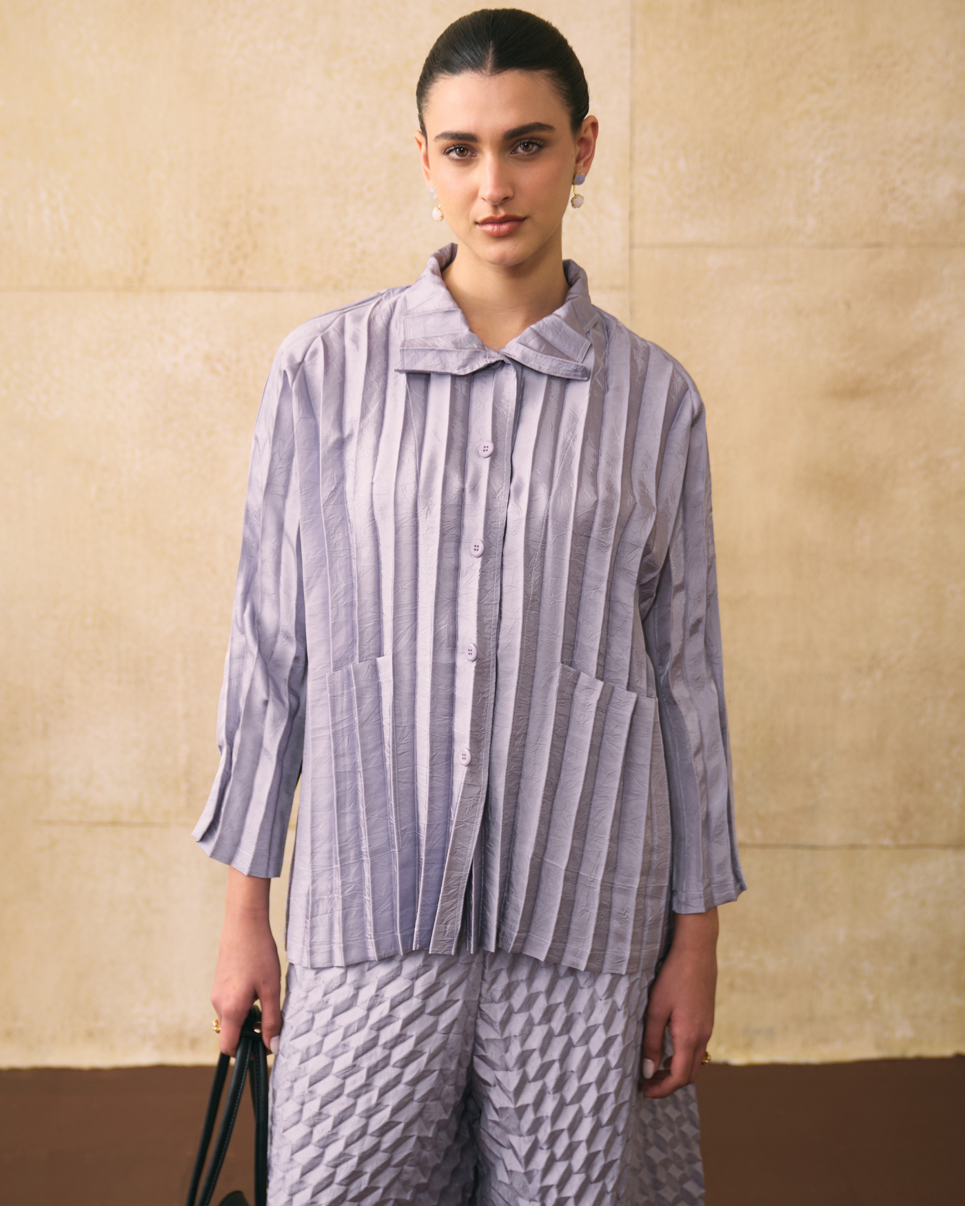 LIGHT GREY ANATONI COORD SET