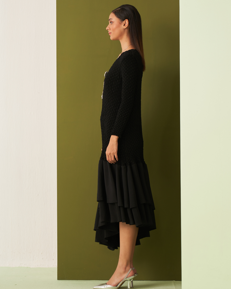 BLACK LUCIA DRESS