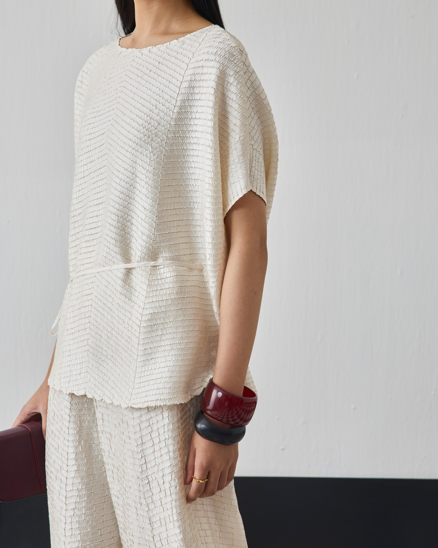 IVORY ANOK COORD SET