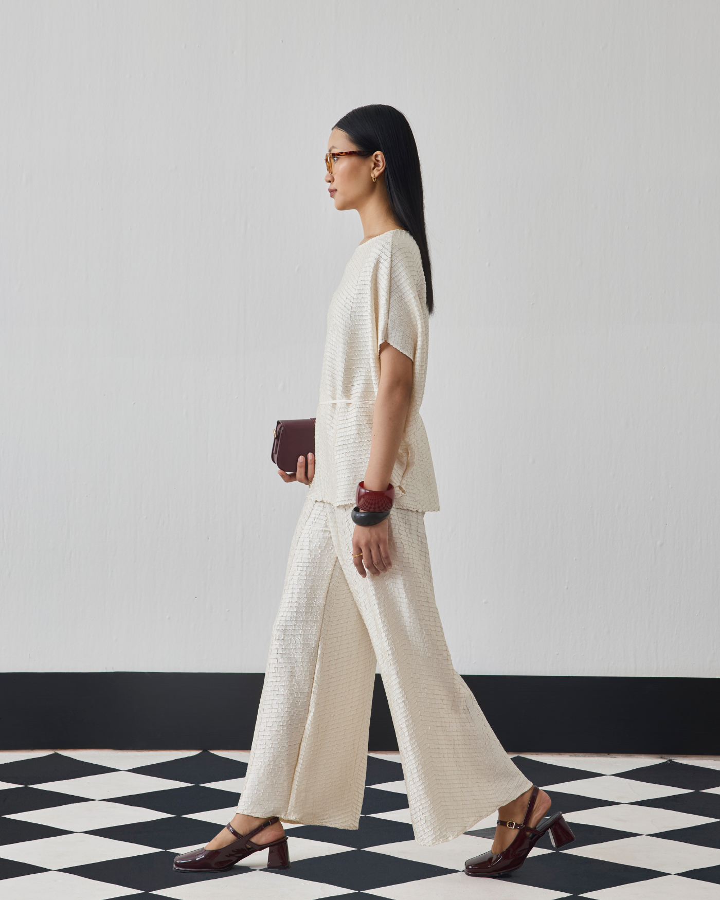 IVORY ANOK COORD SET