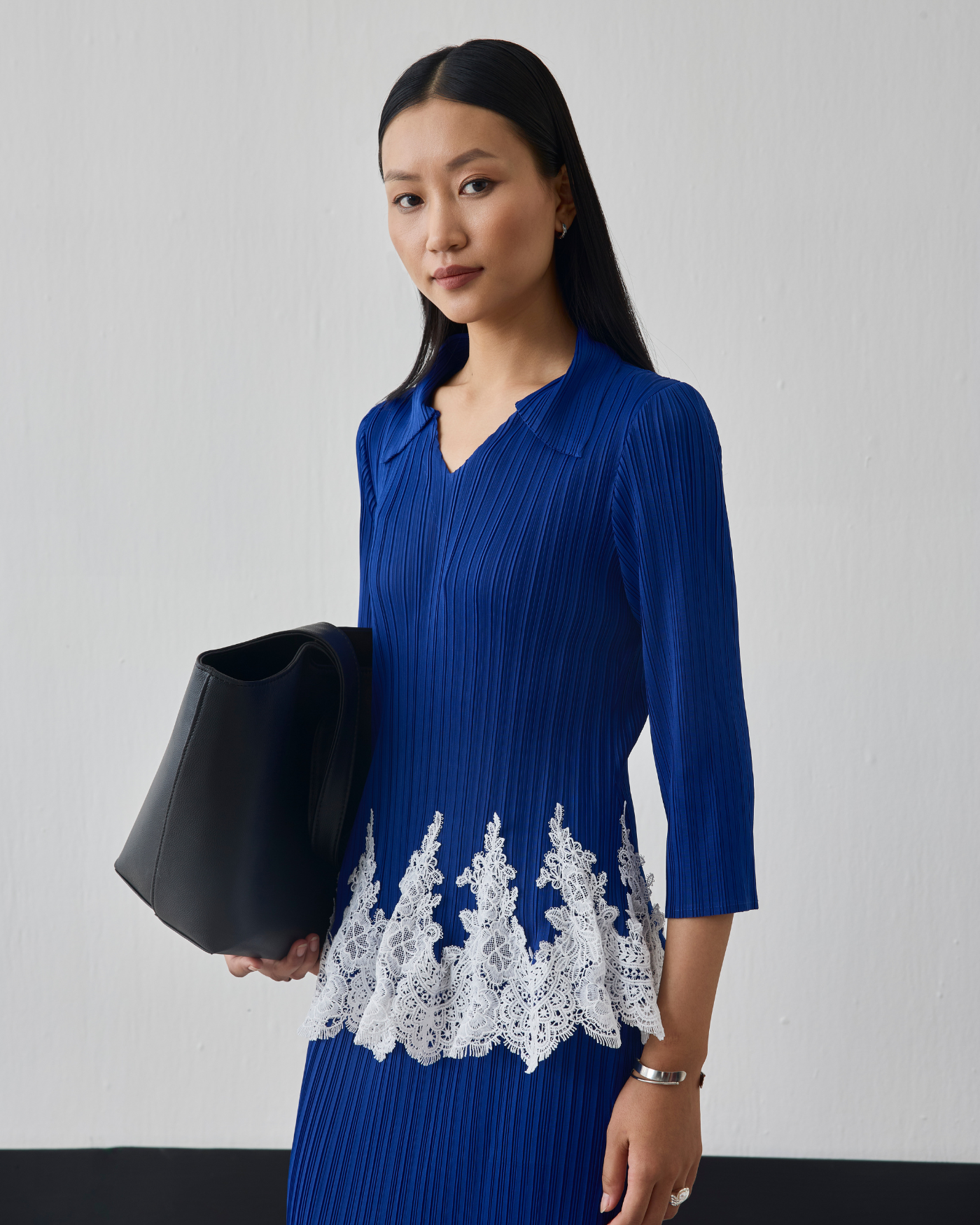 BLUE CARLIE SKIRT SET