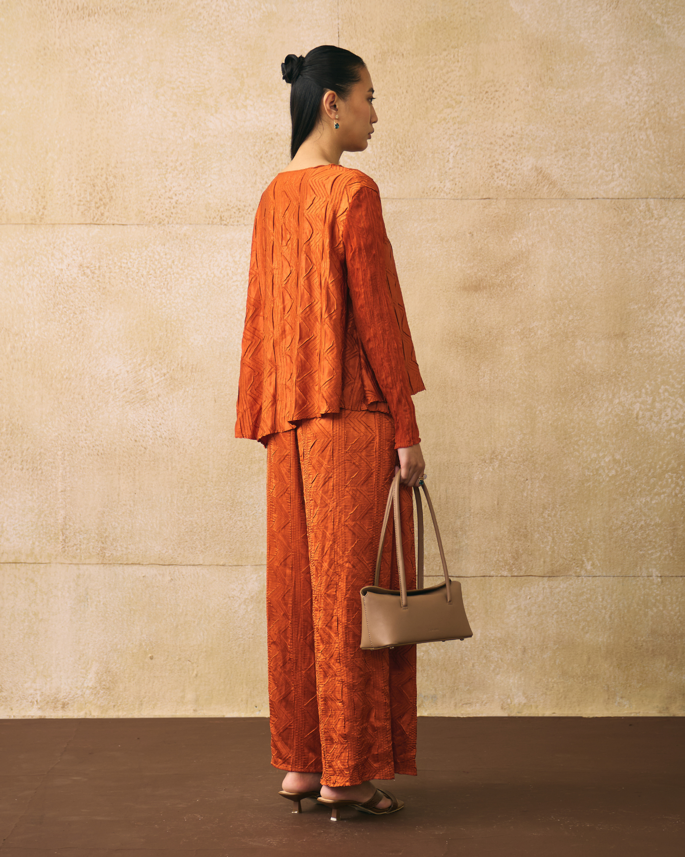 ORANGE ELINA COORD SET