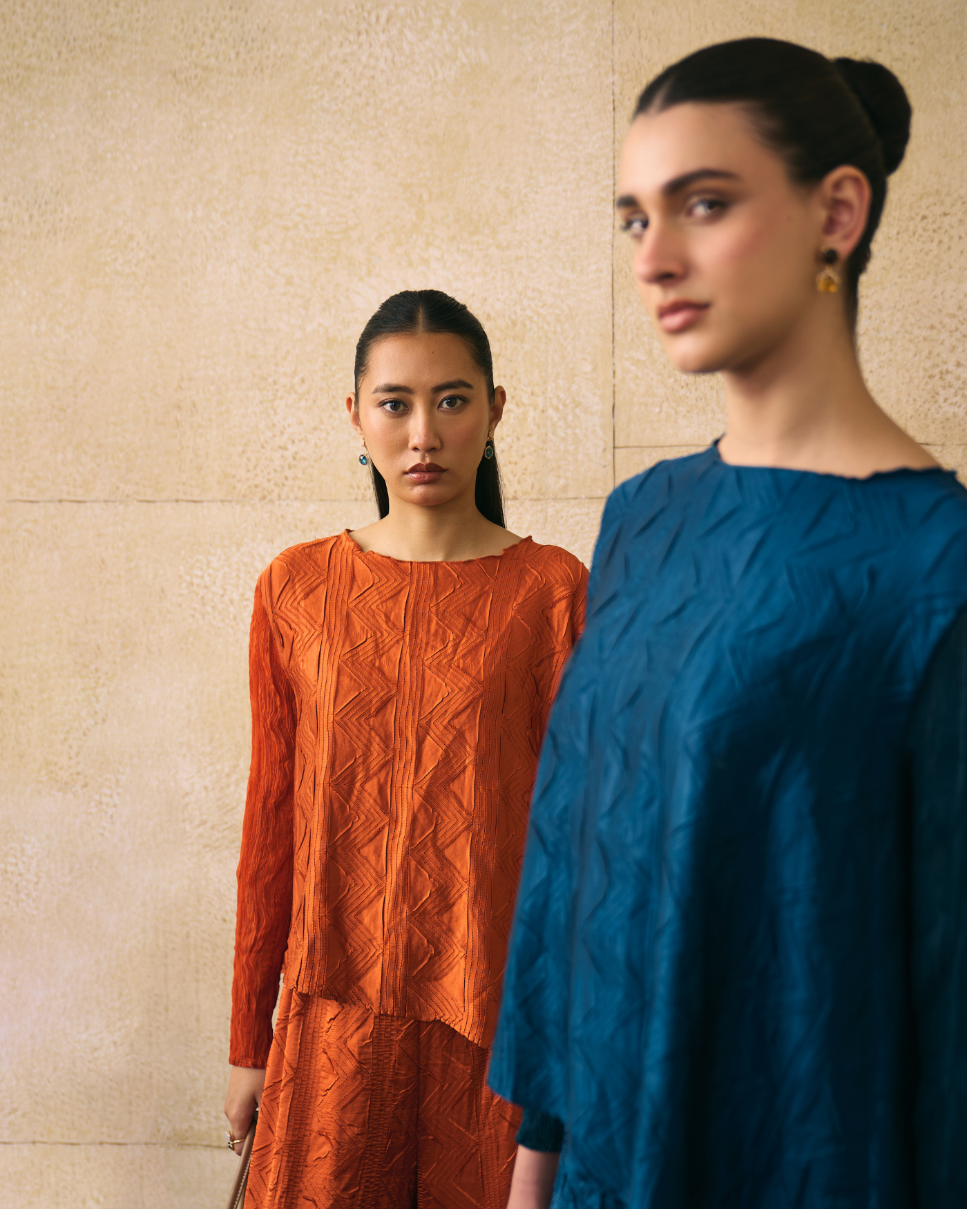 ORANGE ELINA COORD SET