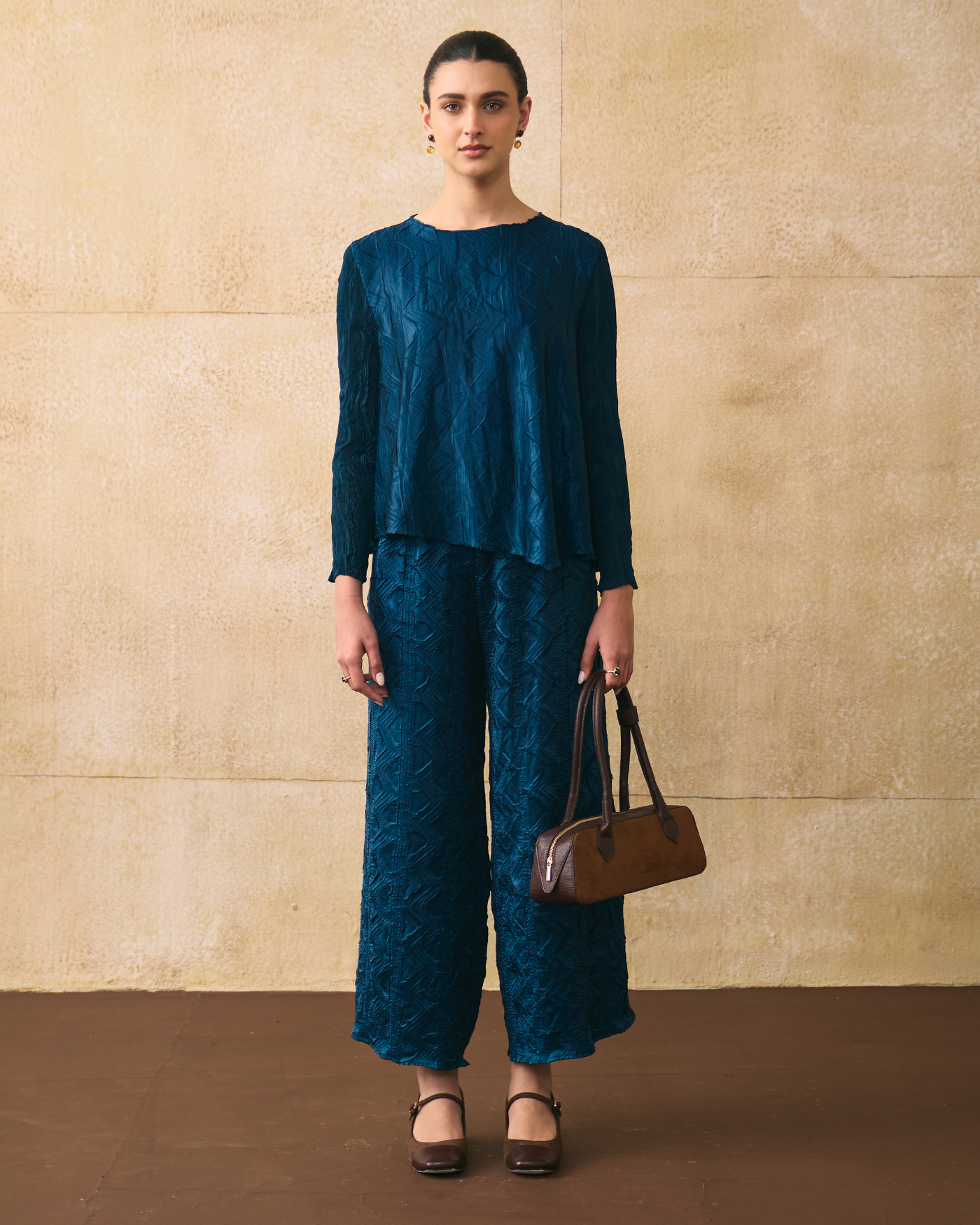 BLUE ELINA COORD SET