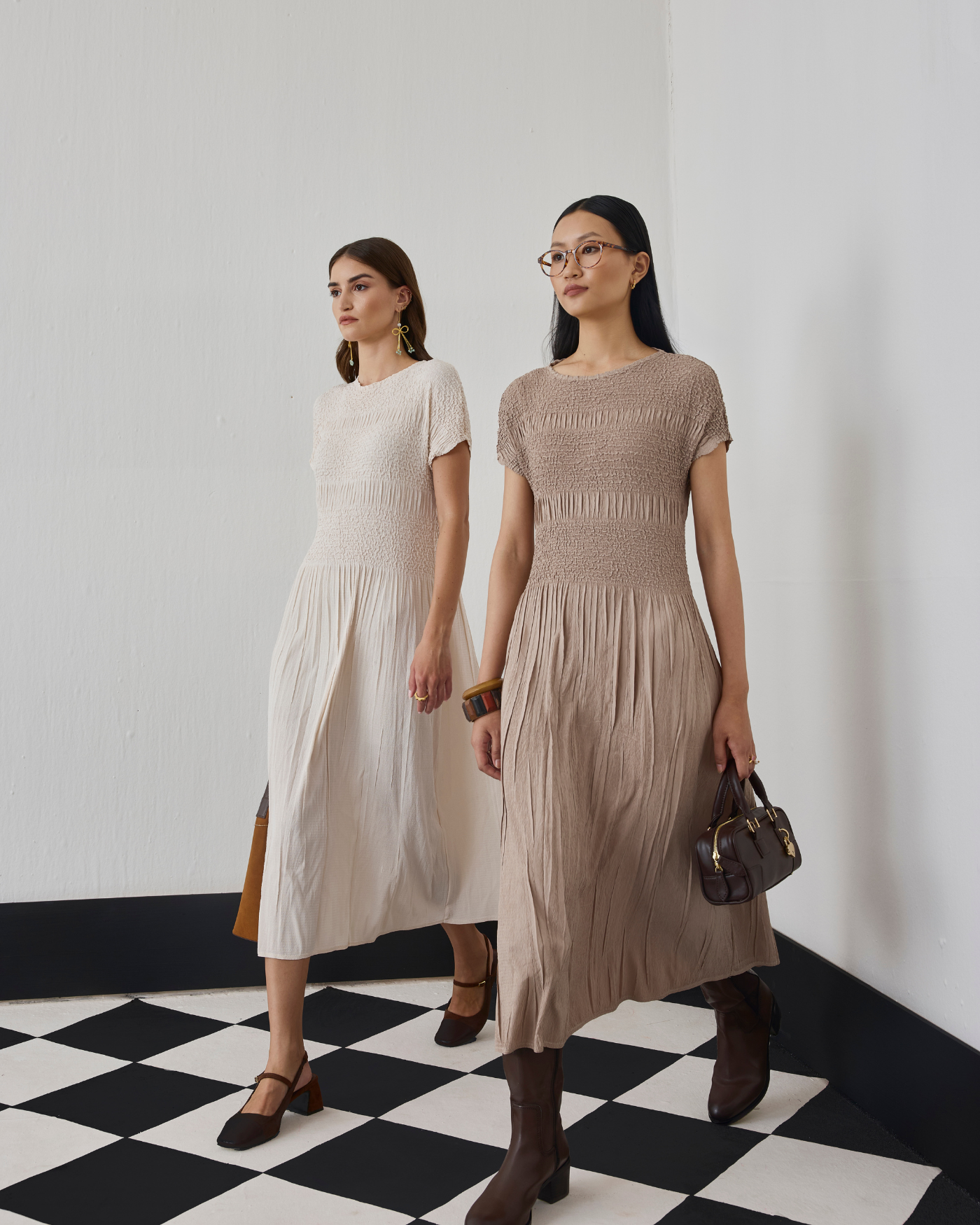 IVORY GISEL DRESS