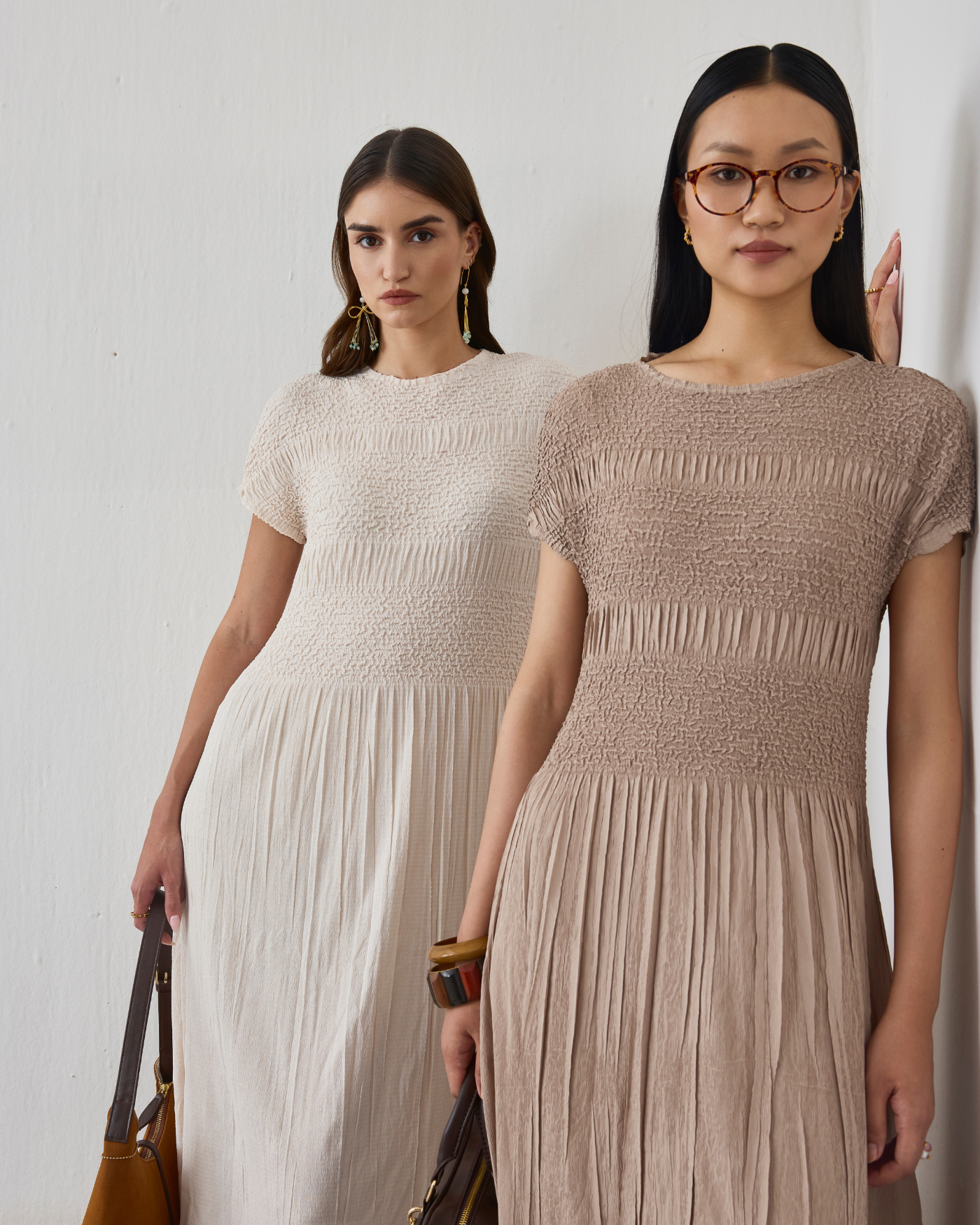 BROWN GISEL DRESS