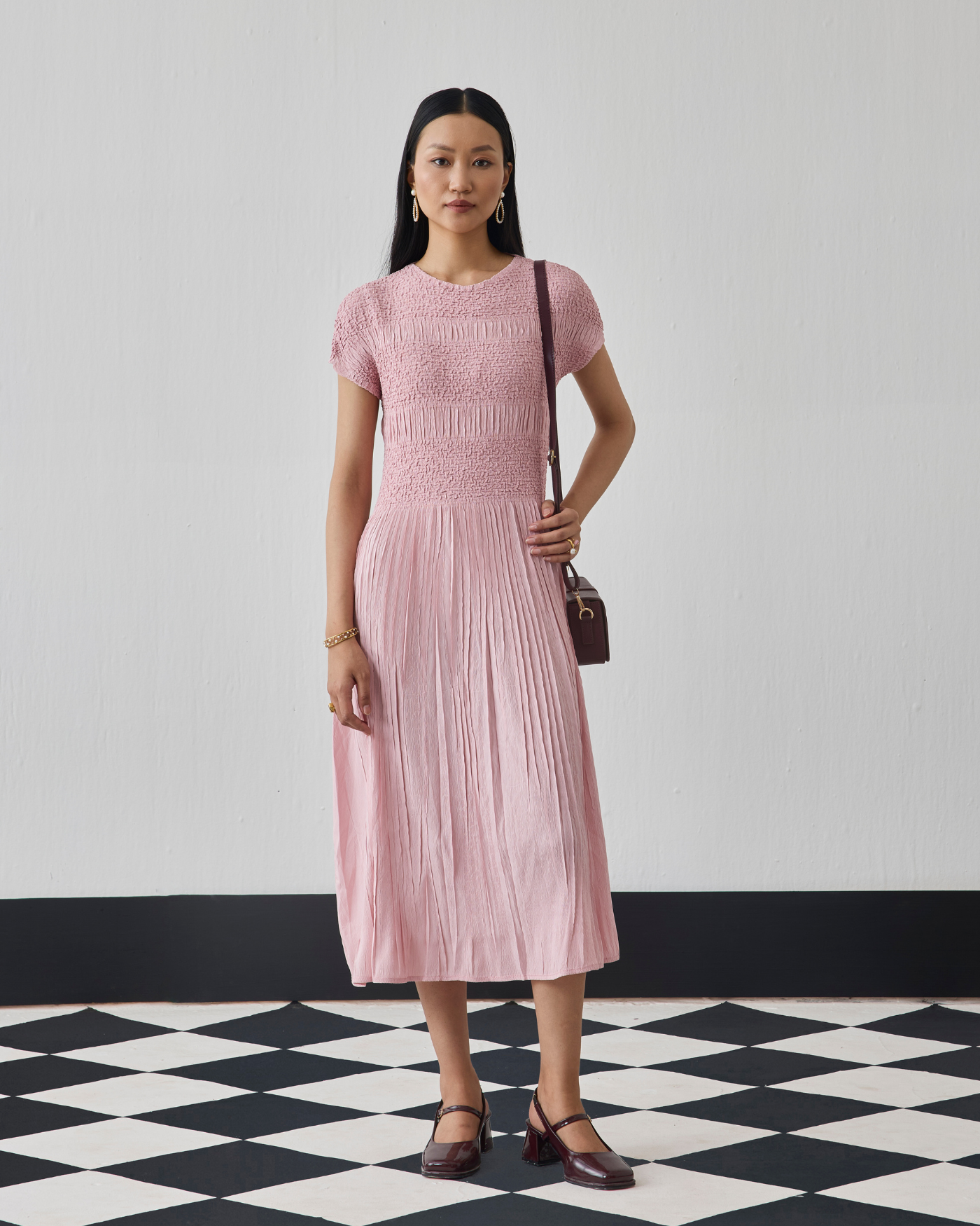 NUDE GISEL DRESS