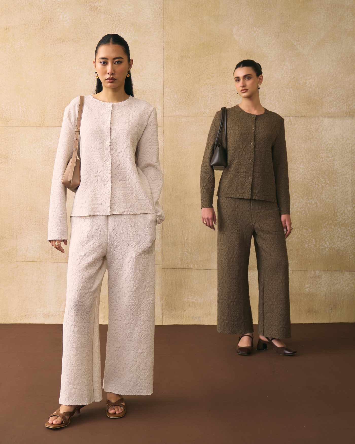 IVORY GANNI COORD SET