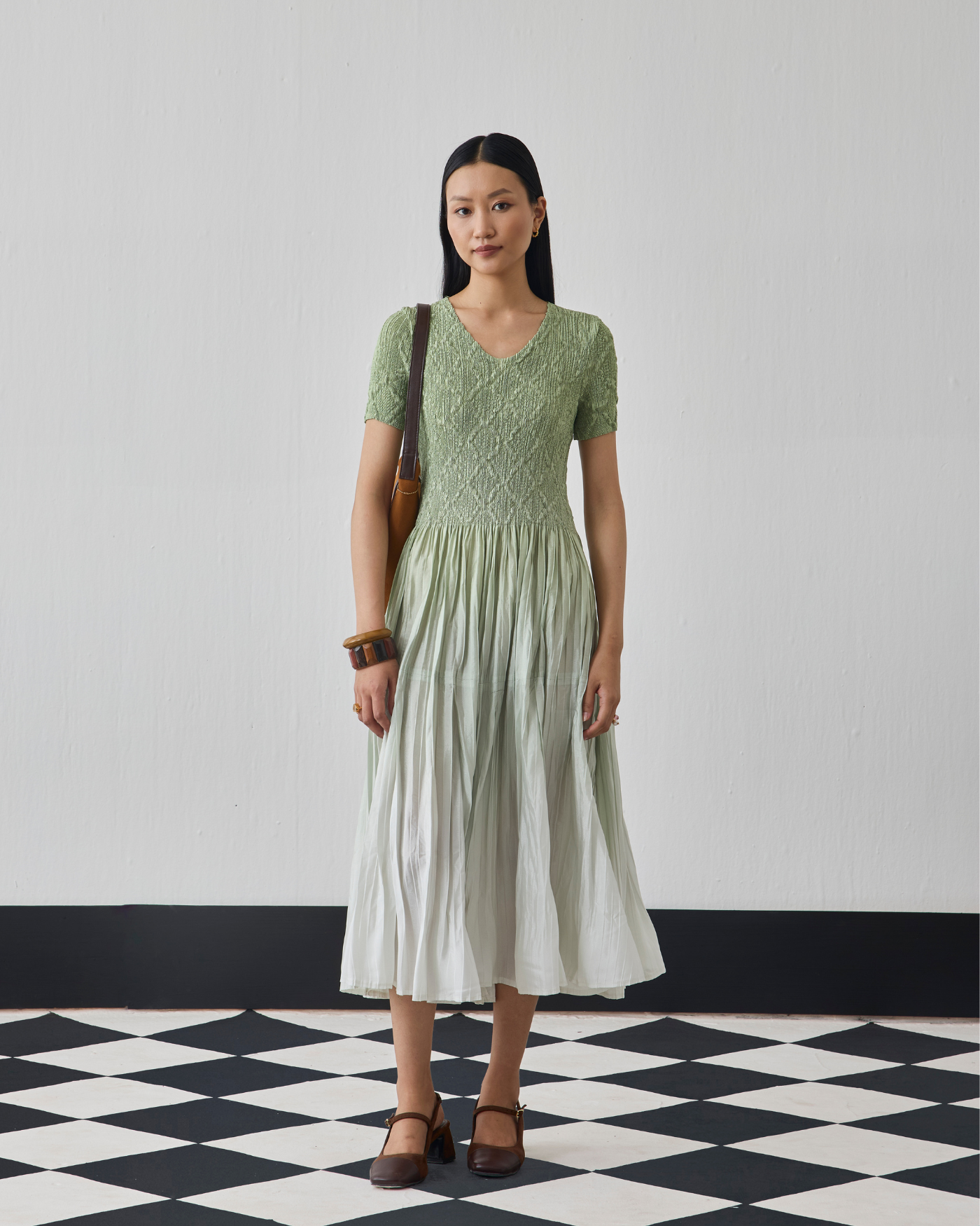MINT GREEN ALENA DRESS