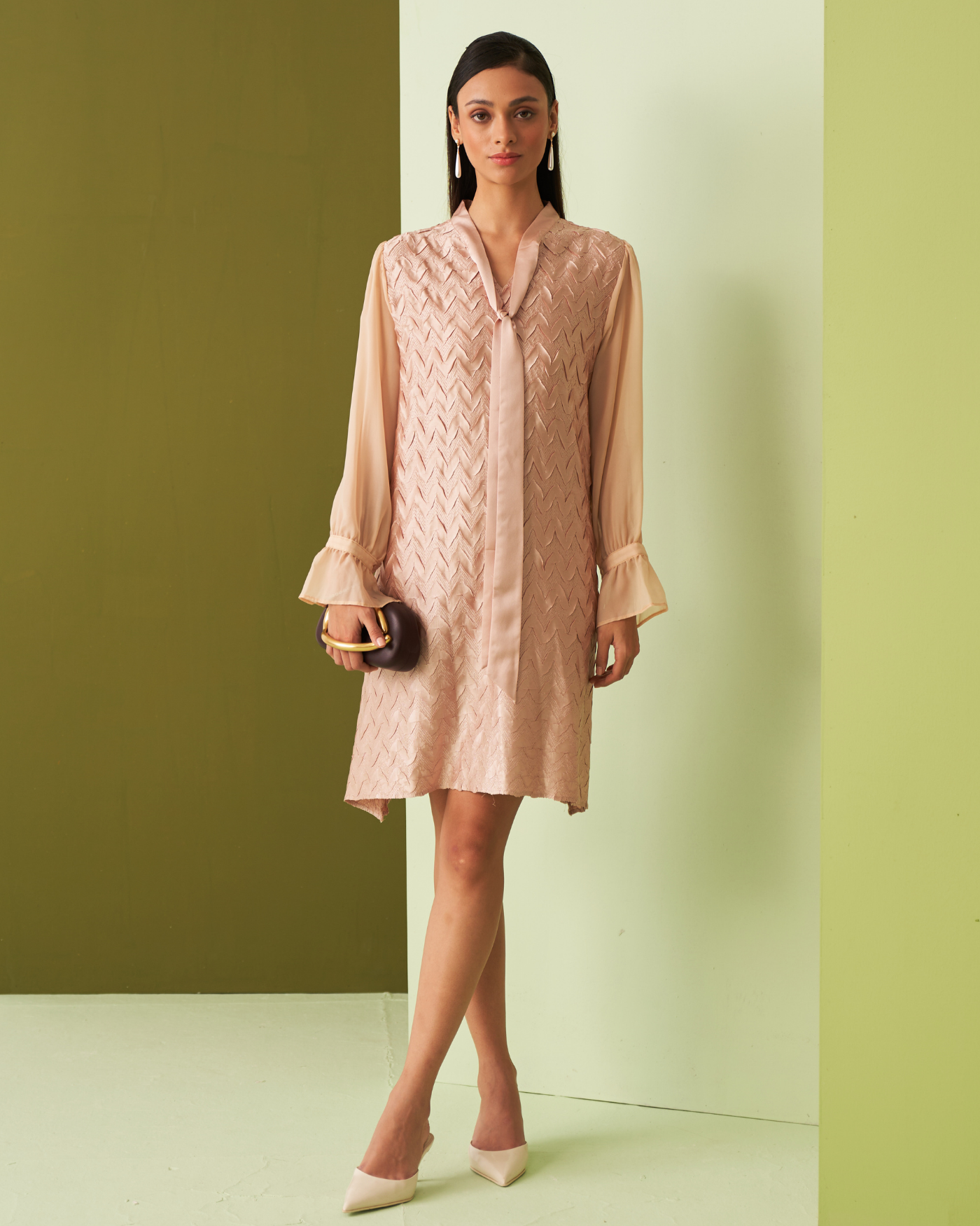 NUDE NEW HAVANA DRESS