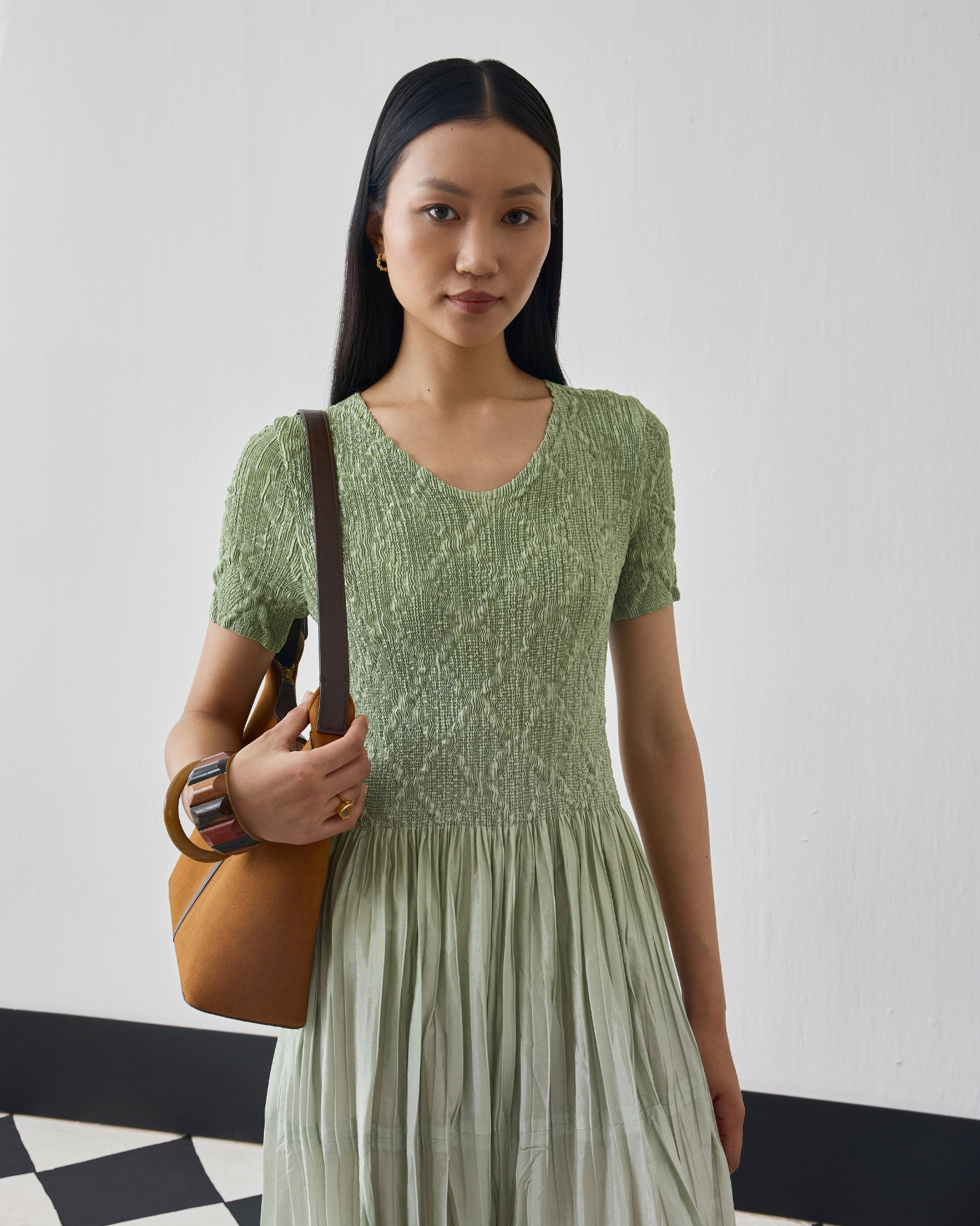 MINT GREEN ALENA DRESS