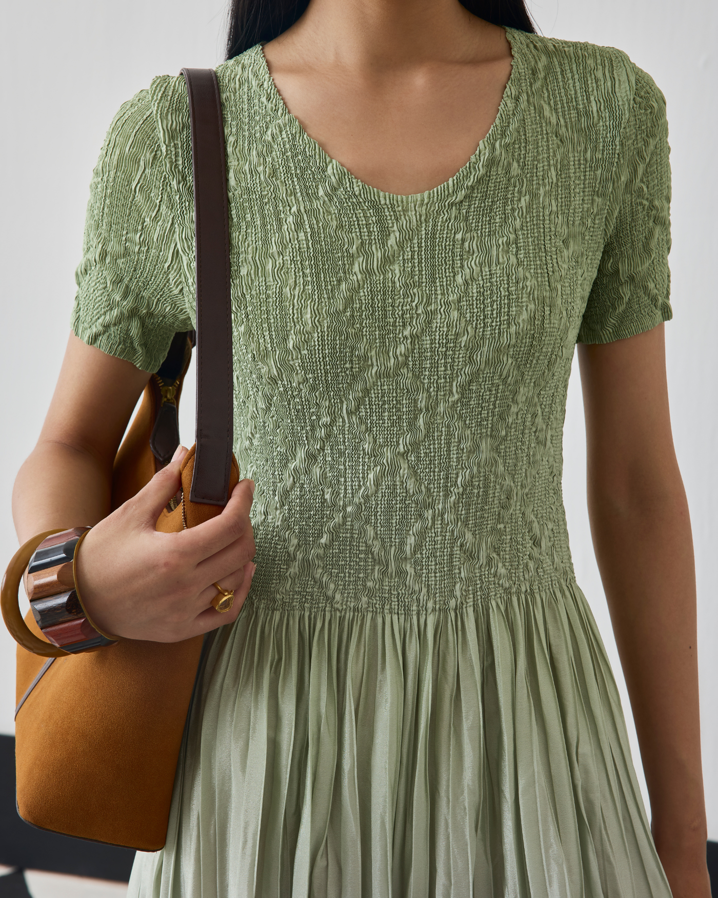 MINT GREEN ALENA DRESS