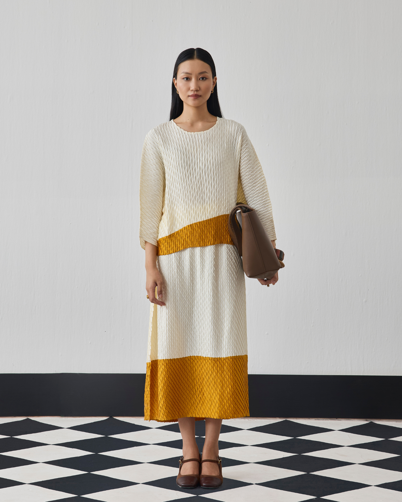 IVORY VERIA SKIRT SET