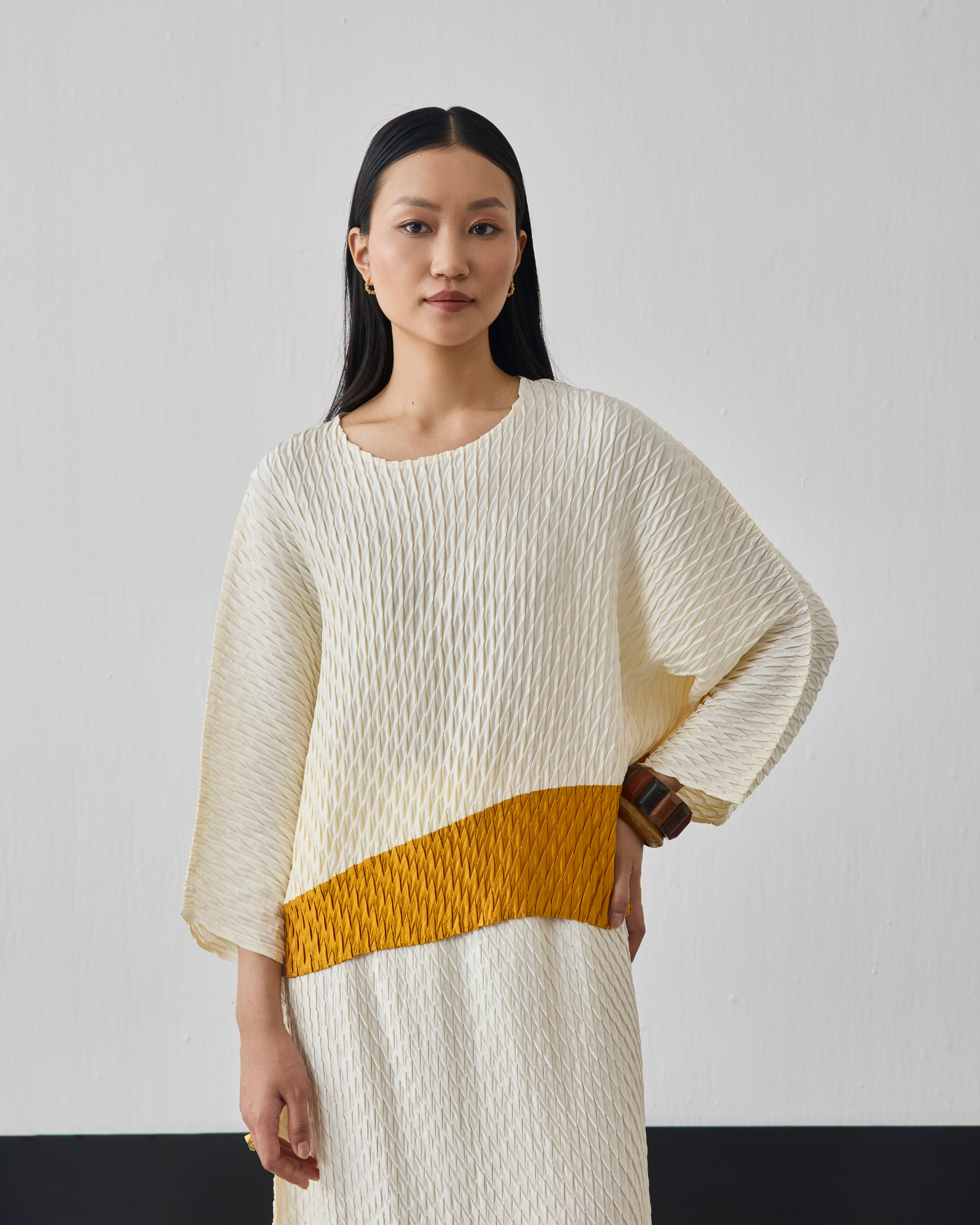 IVORY VERIA SKIRT SET